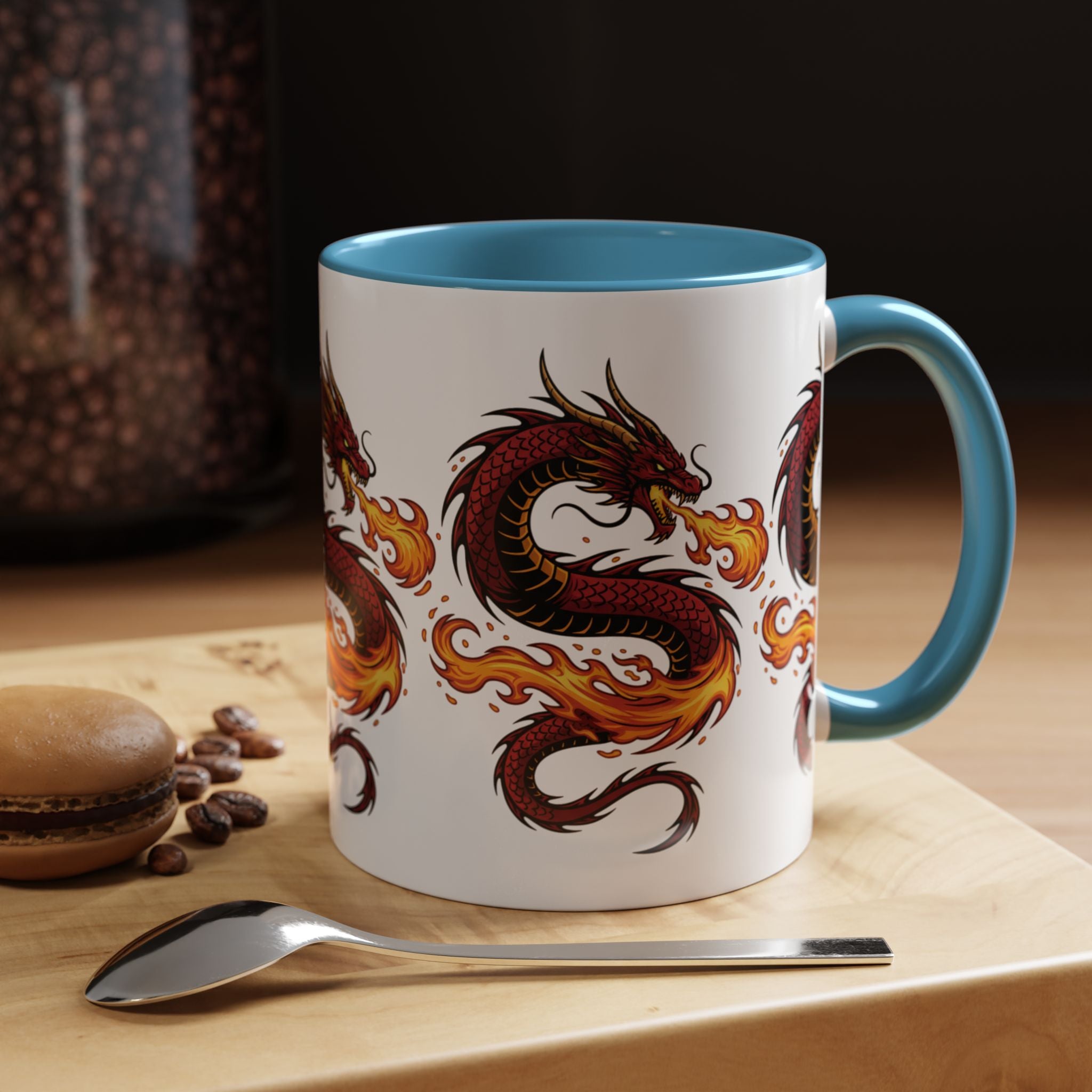 Fire Dragon Coffee Mug — Ceramic Mug (11/15 oz)