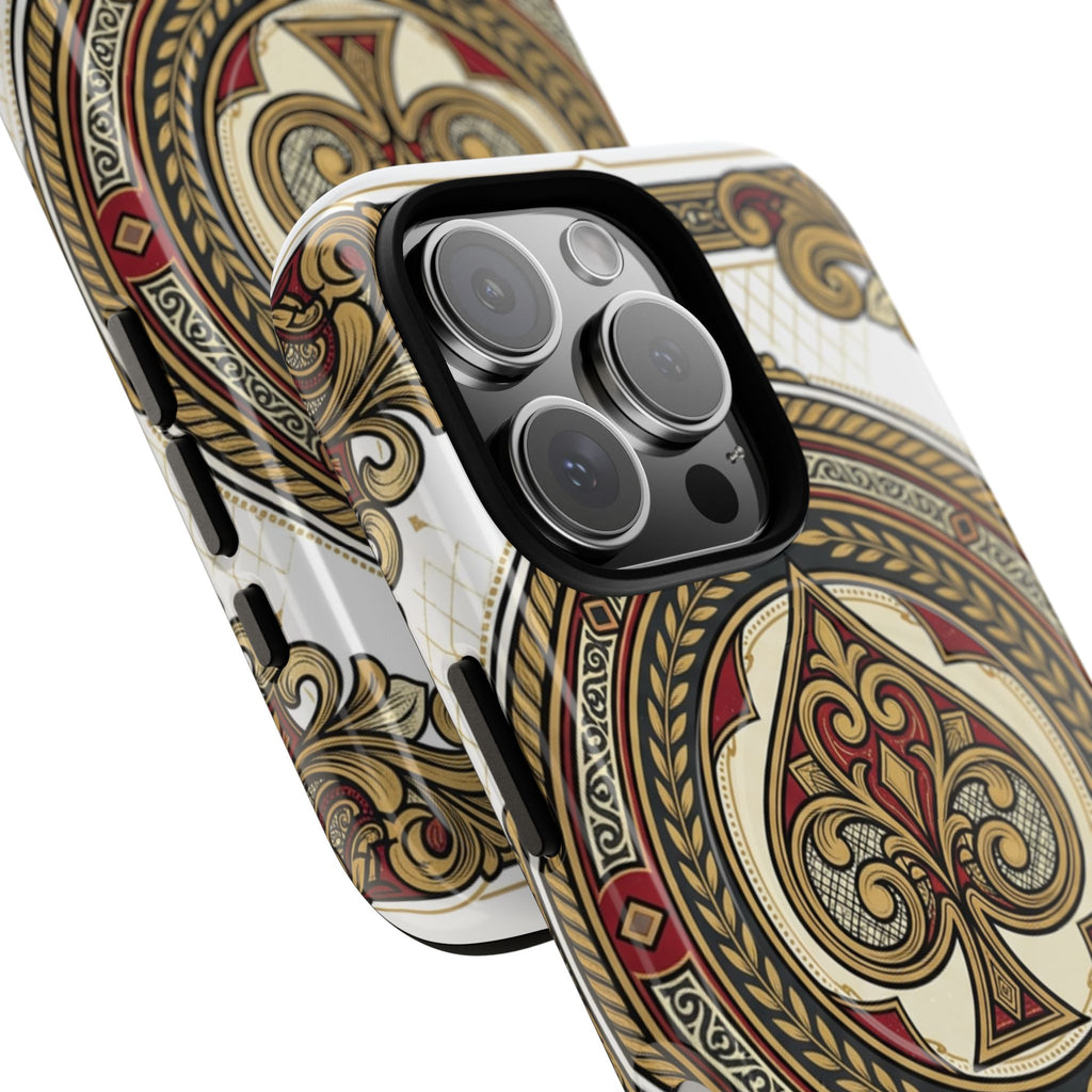 Ornate Ace of Spades Magnetic Tough Case