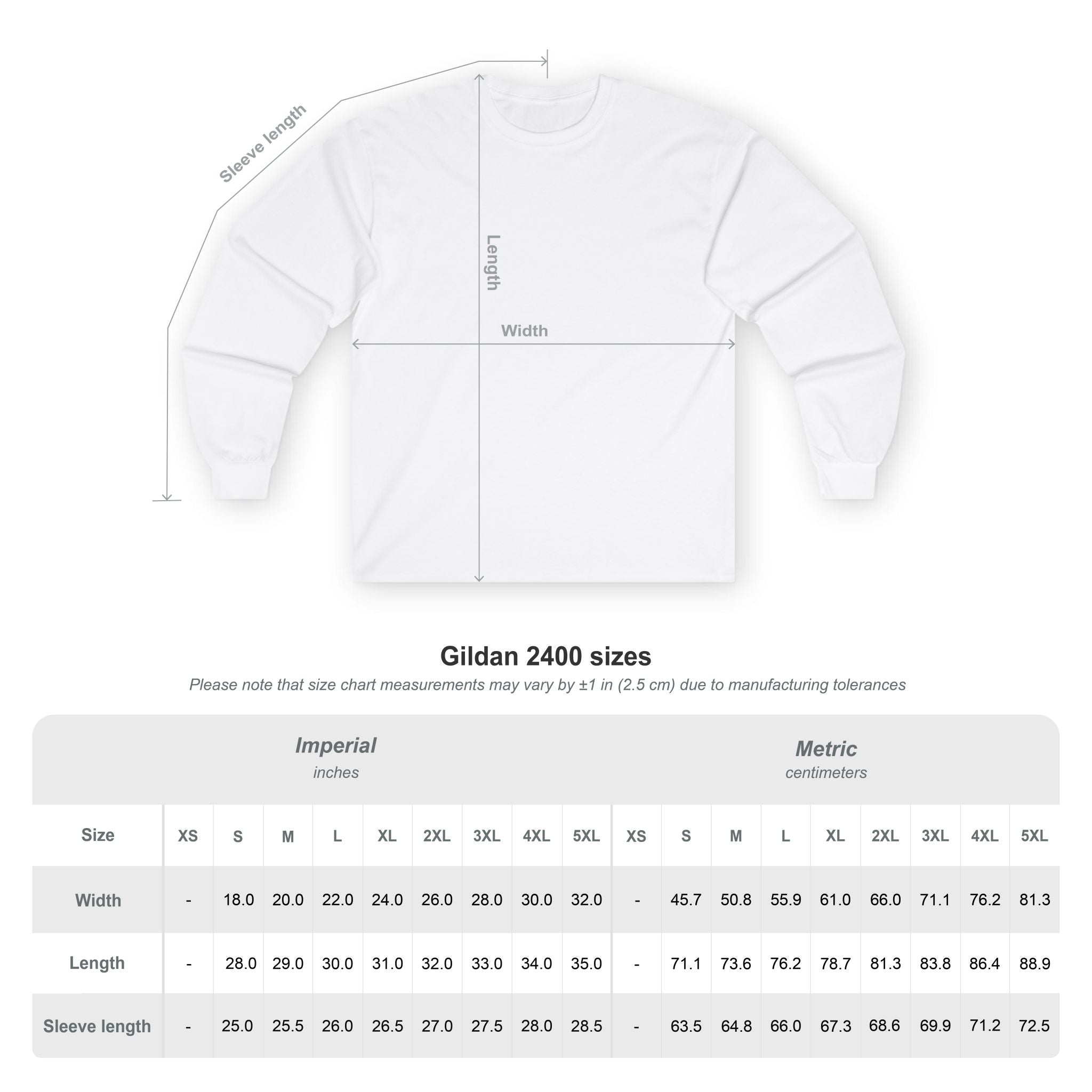 Wolf Head Long Sleeve Tee