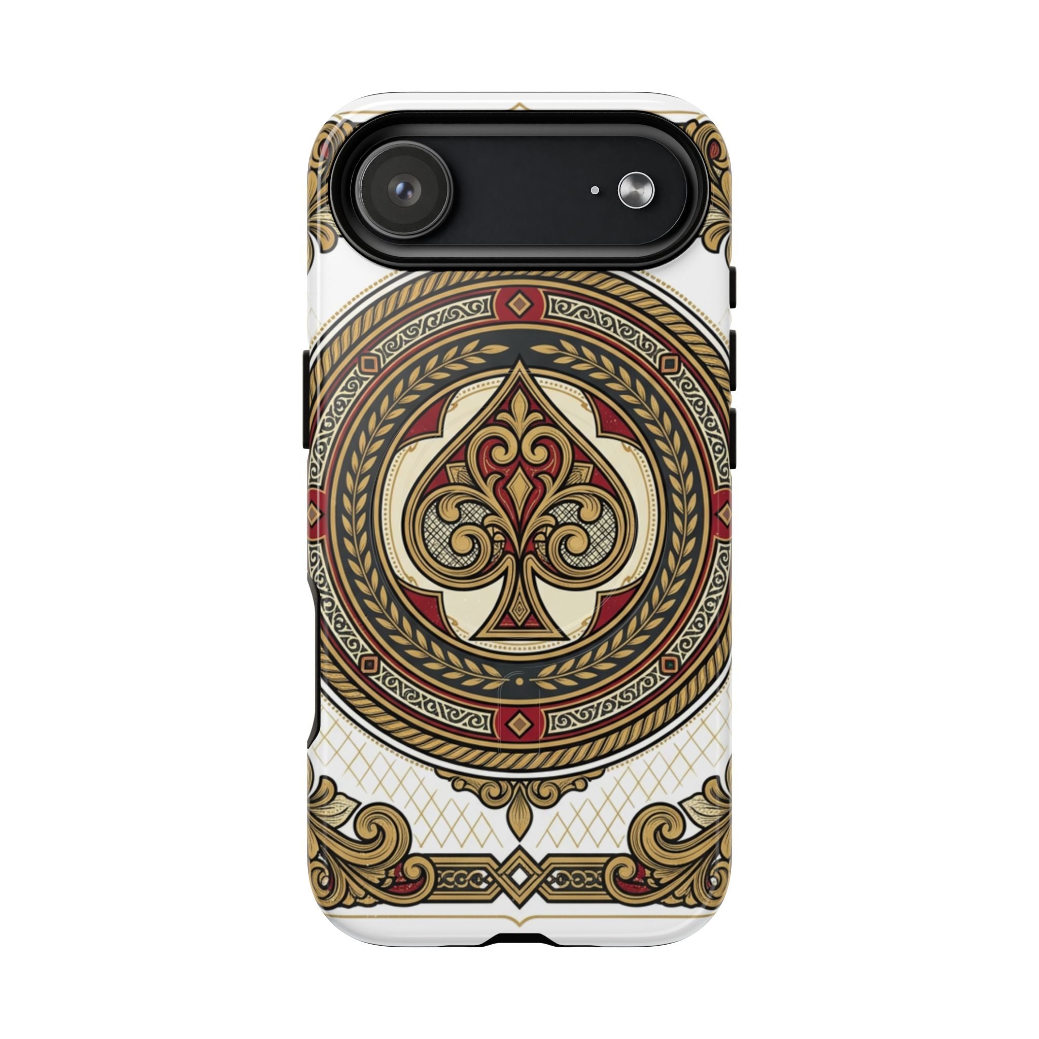 Ornate Ace of Spades Magnetic Tough Case