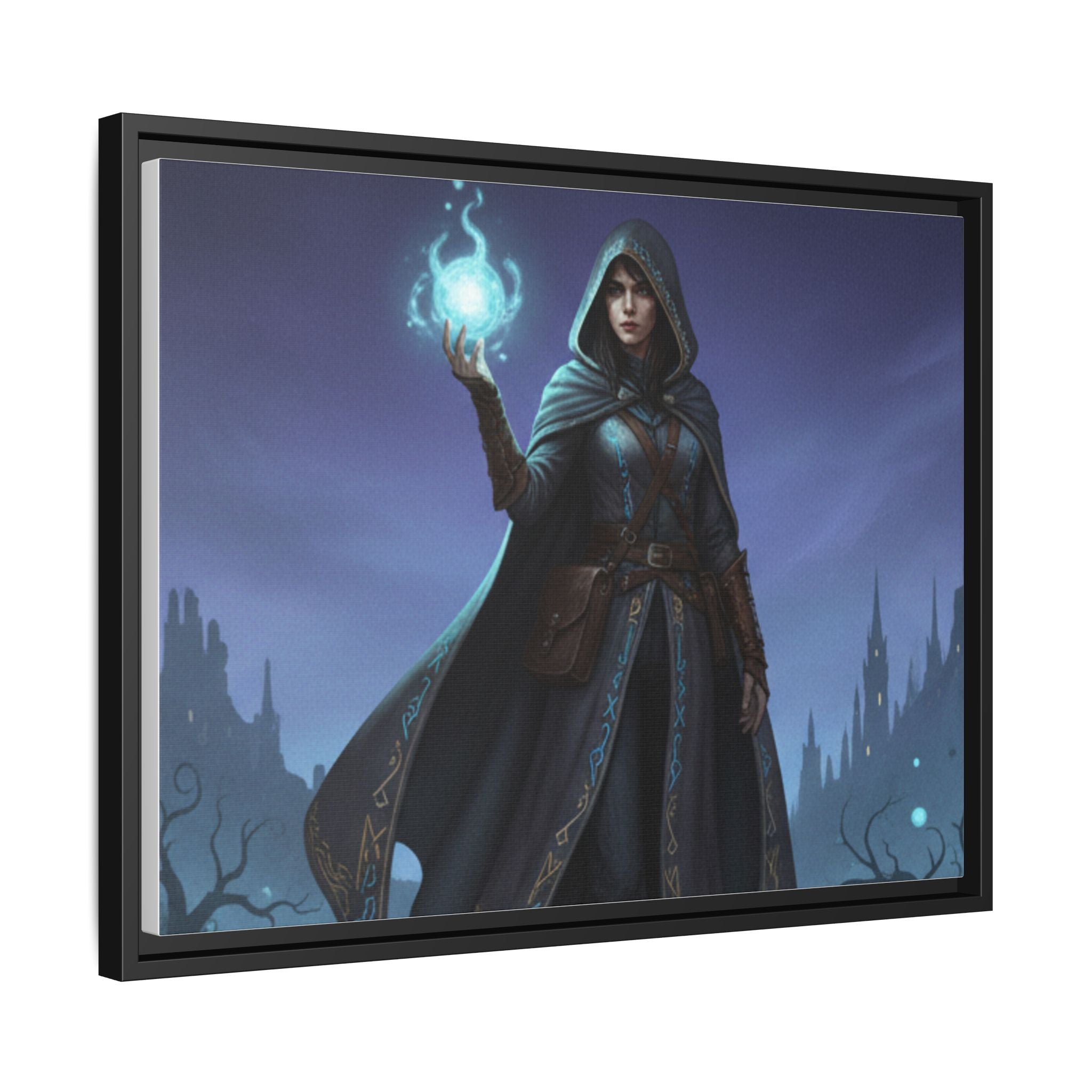 Framed Matte Canvas Wall Art