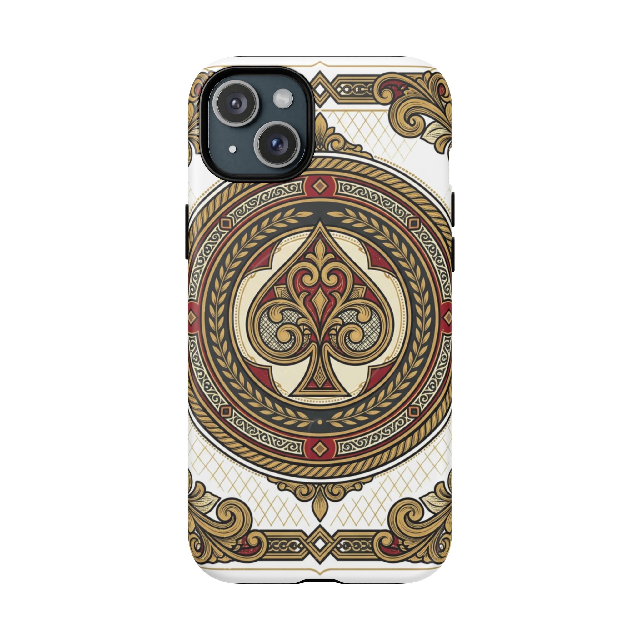 Ornate Ace of Spades Magnetic Tough Case