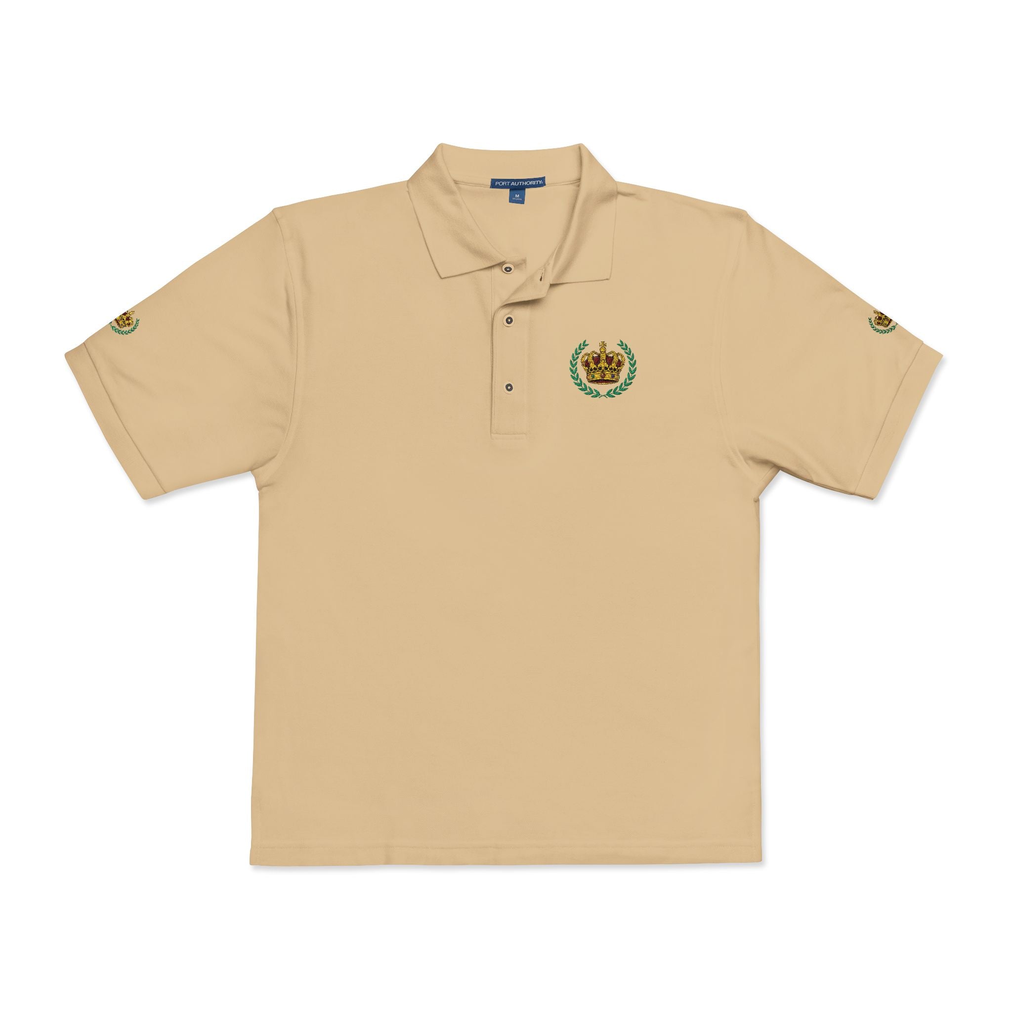 Embroidered Crest Polo Shirt