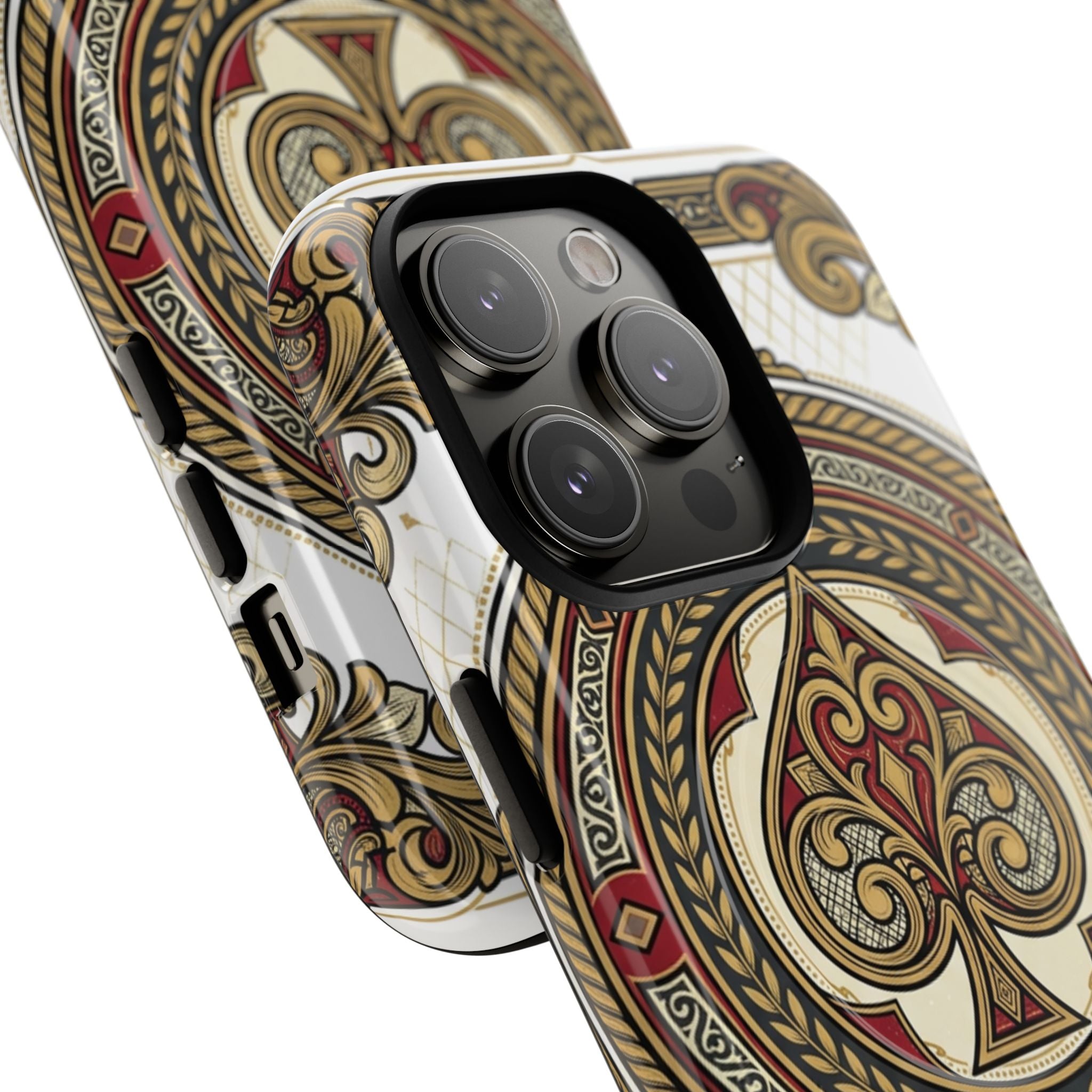 Ornate Ace of Spades Magnetic Tough Case