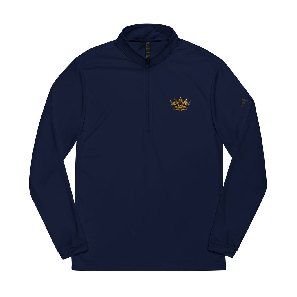 Adidas Embroidered Zip Pullover