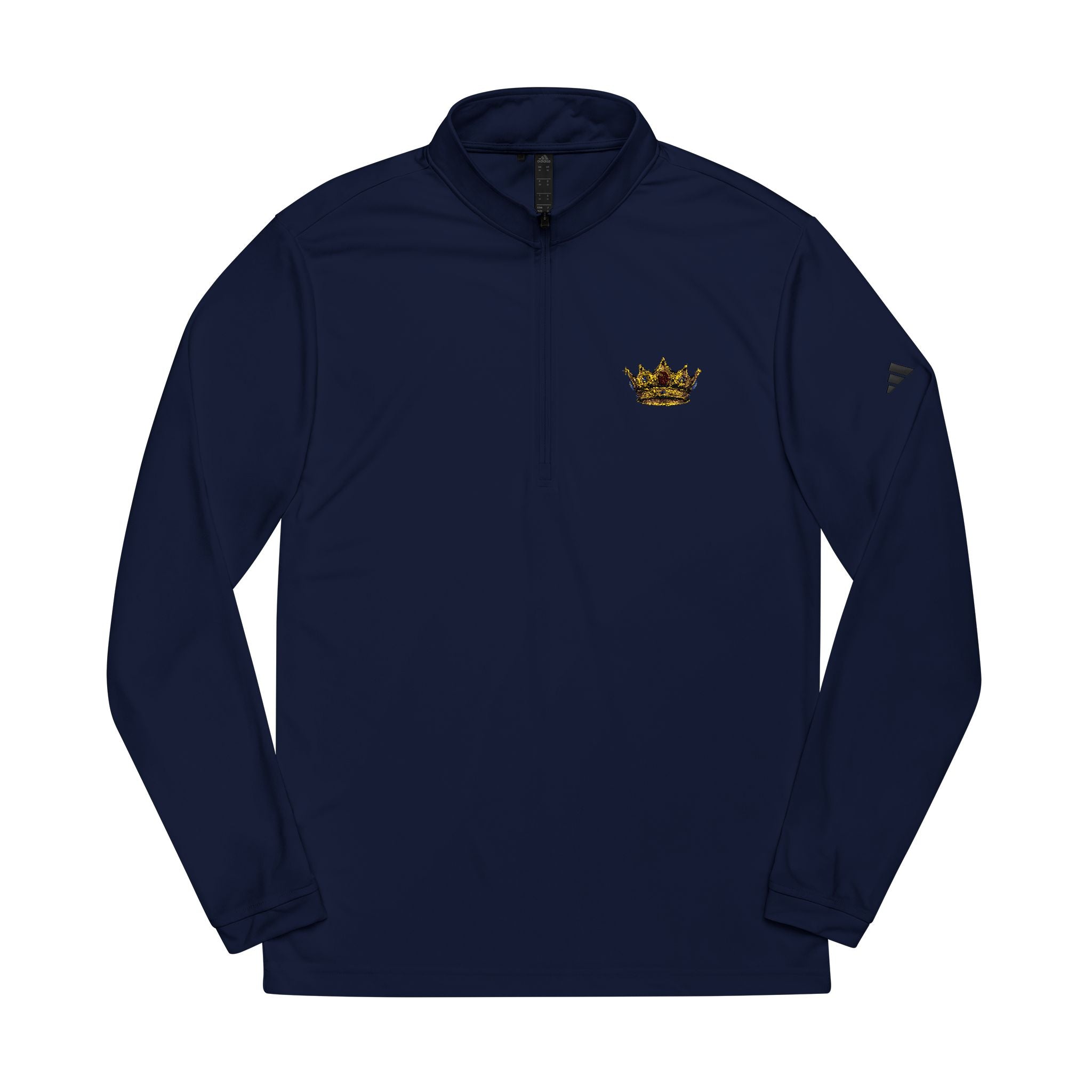 Adidas Embroidered Zip Pullover