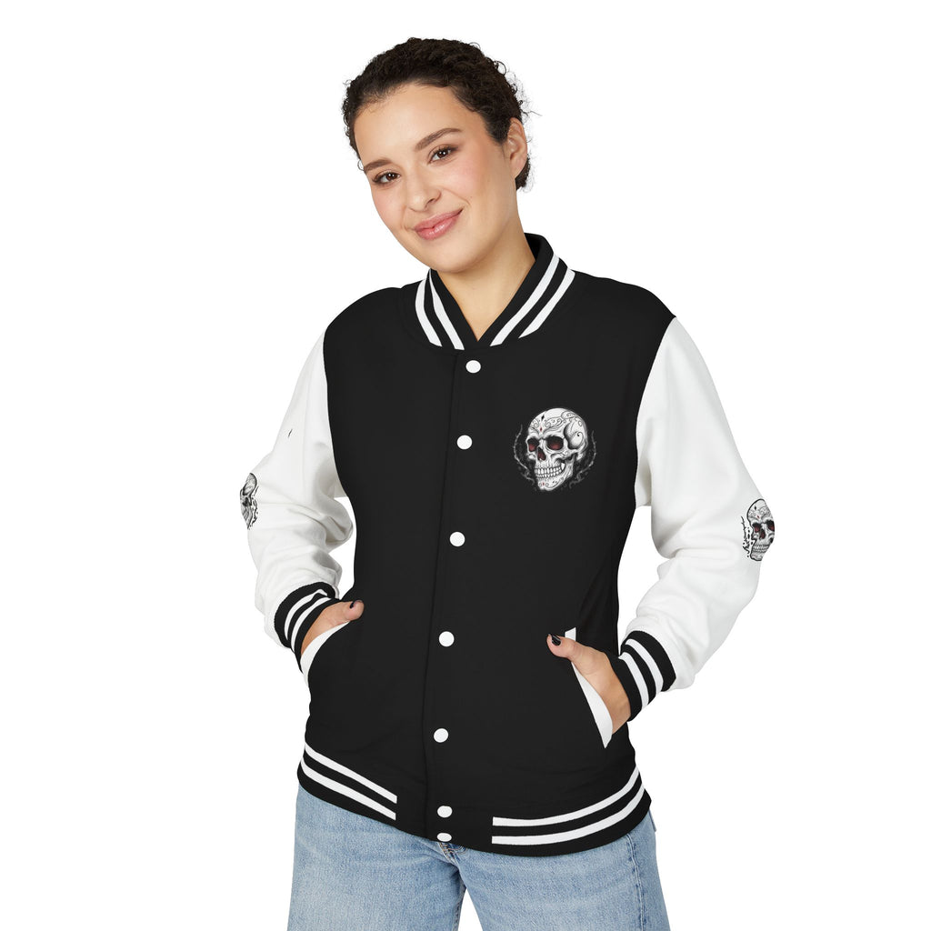 Baseball Jacket — Retro Skull