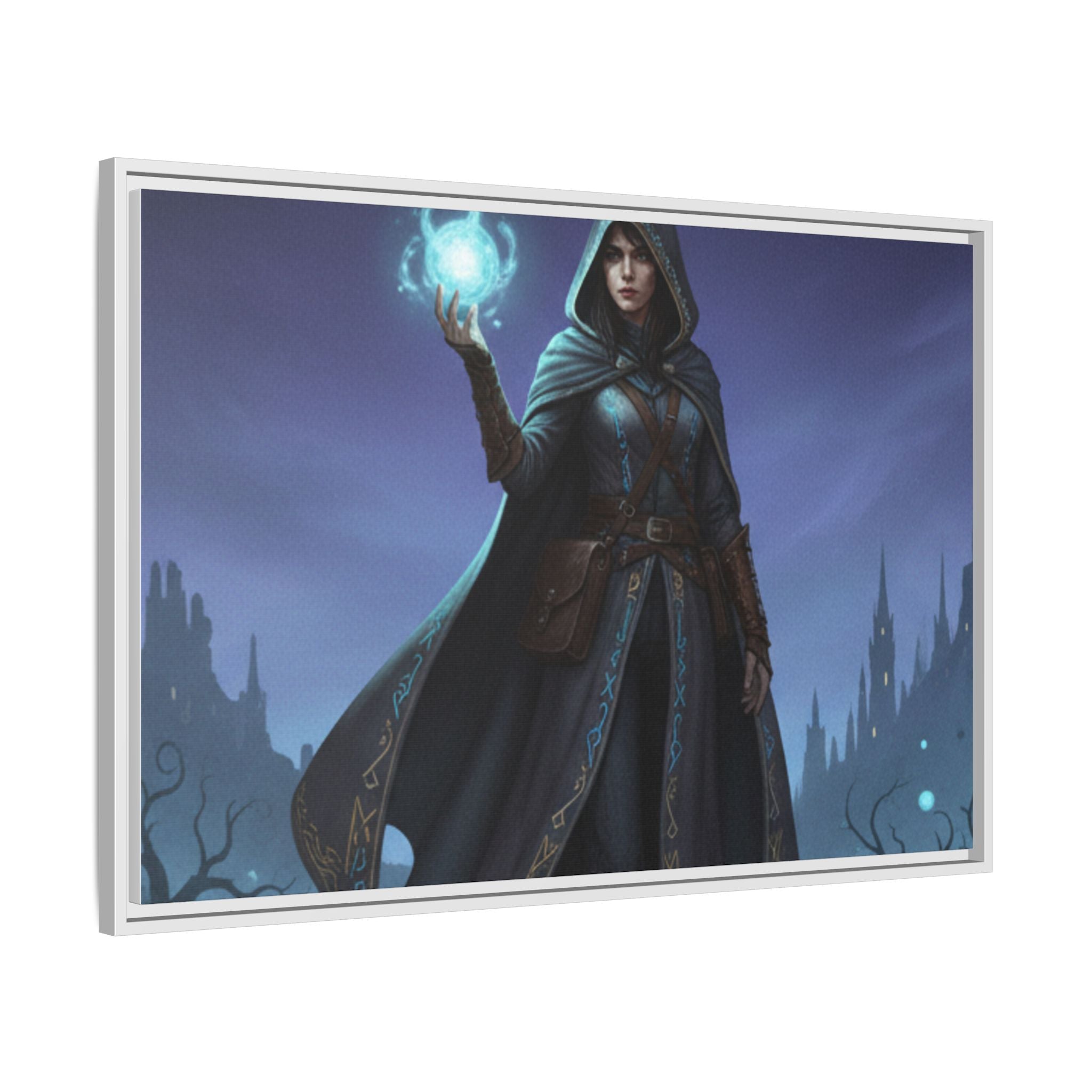 Framed Matte Canvas Wall Art