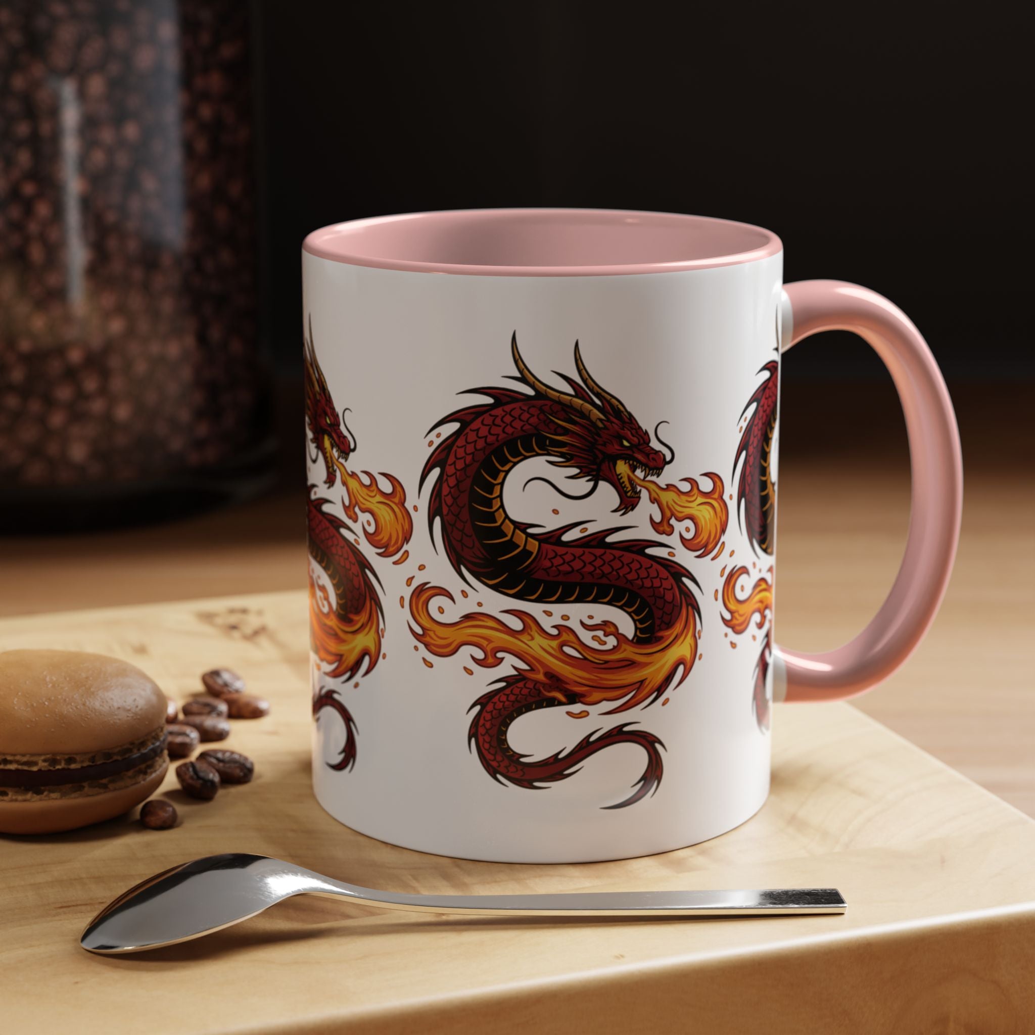 Fire Dragon Coffee Mug — Ceramic Mug (11/15 oz)