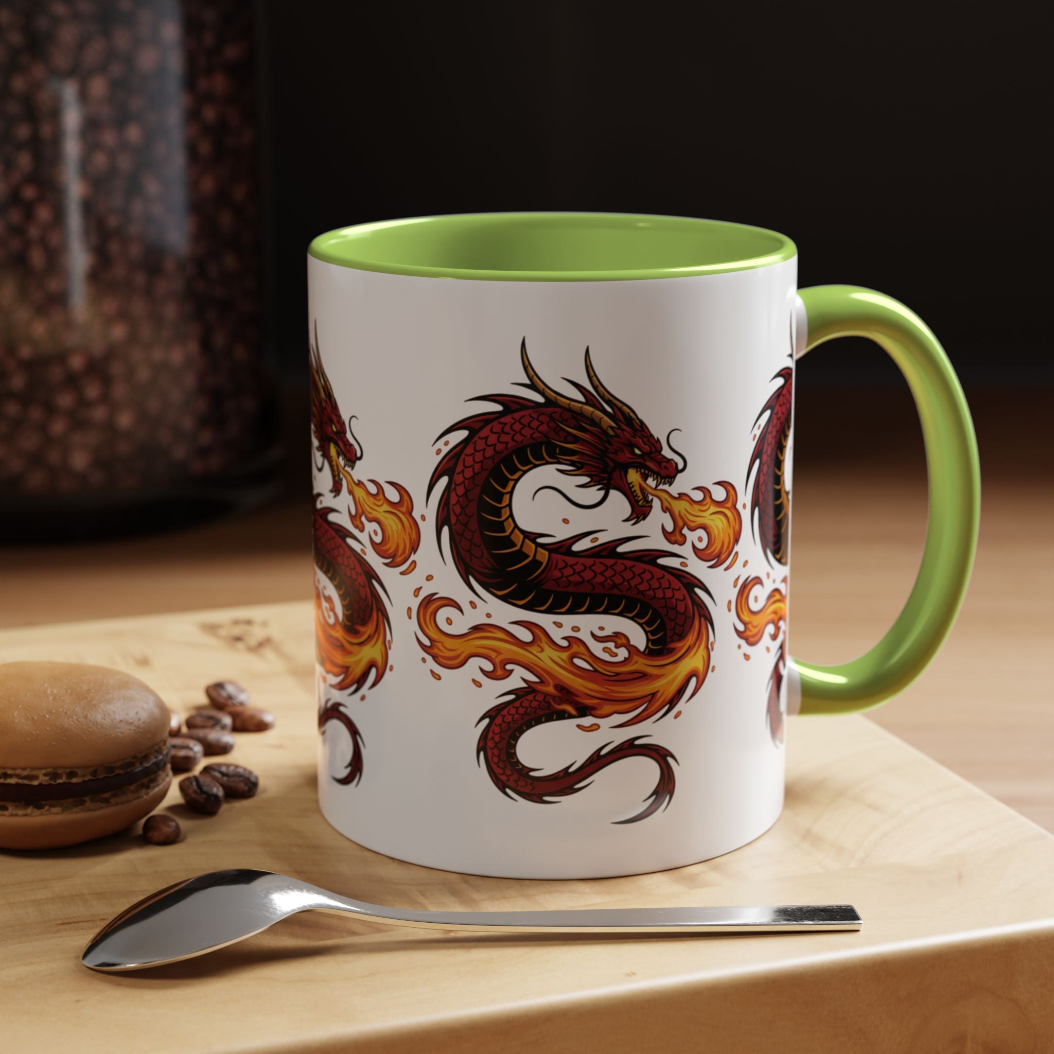 Fire Dragon Coffee Mug — Ceramic Mug (11/15 oz)