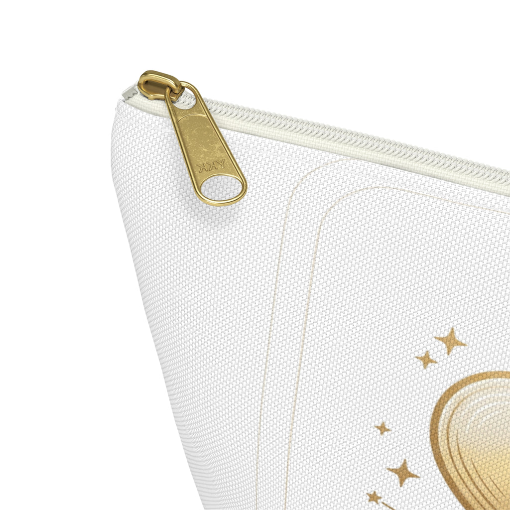 Gold Heart Constellation Accessory Pouch