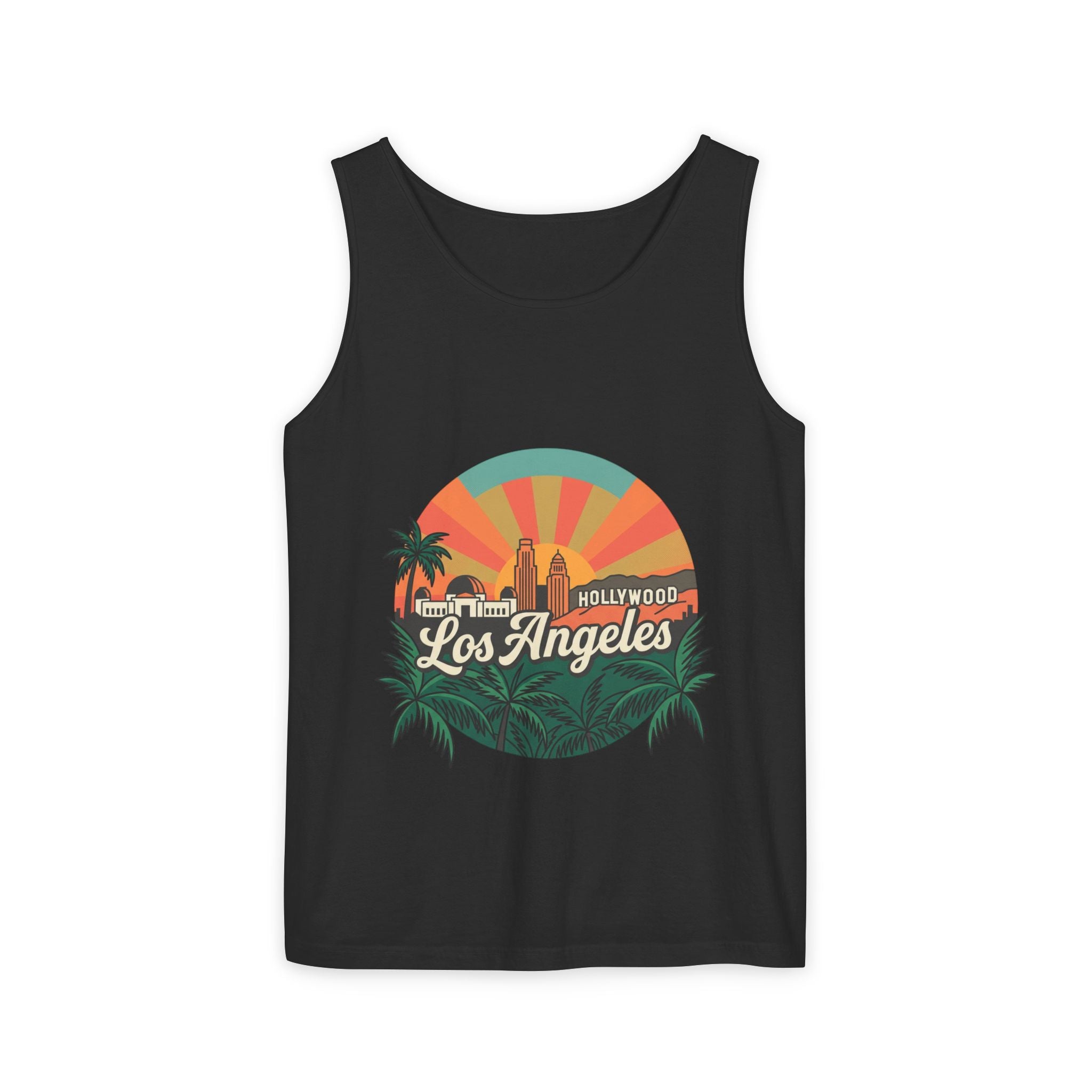 Los Angeles Retro Sunset Tank Top