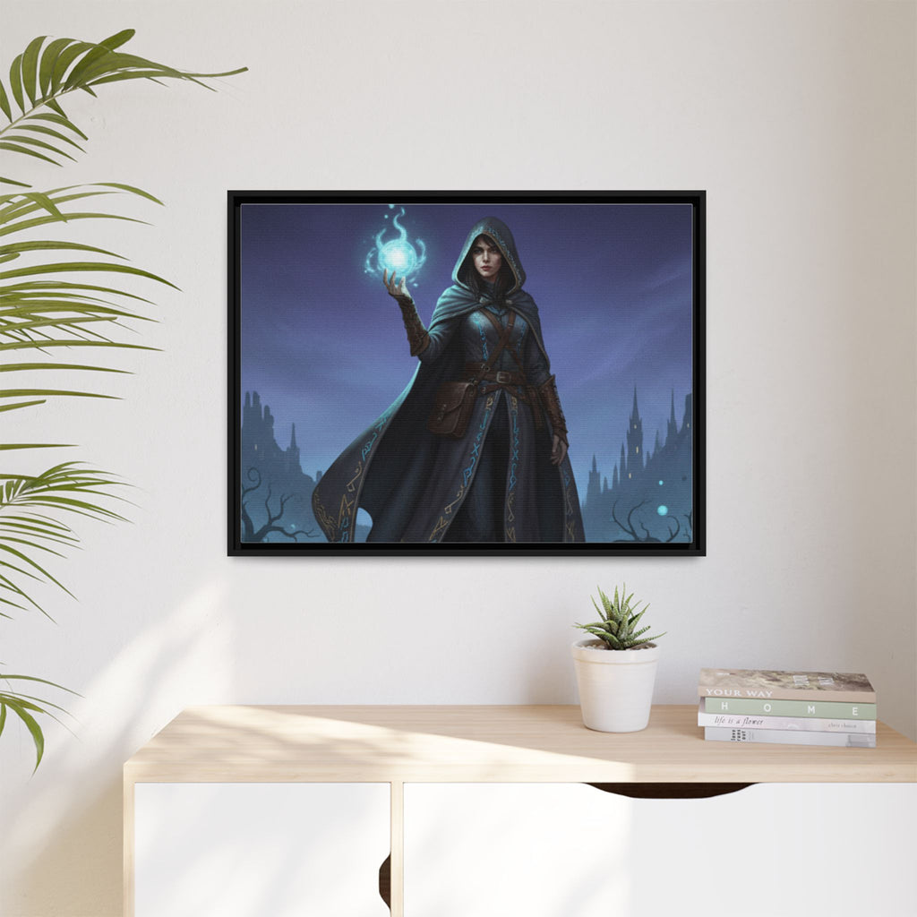 Framed Matte Canvas Wall Art