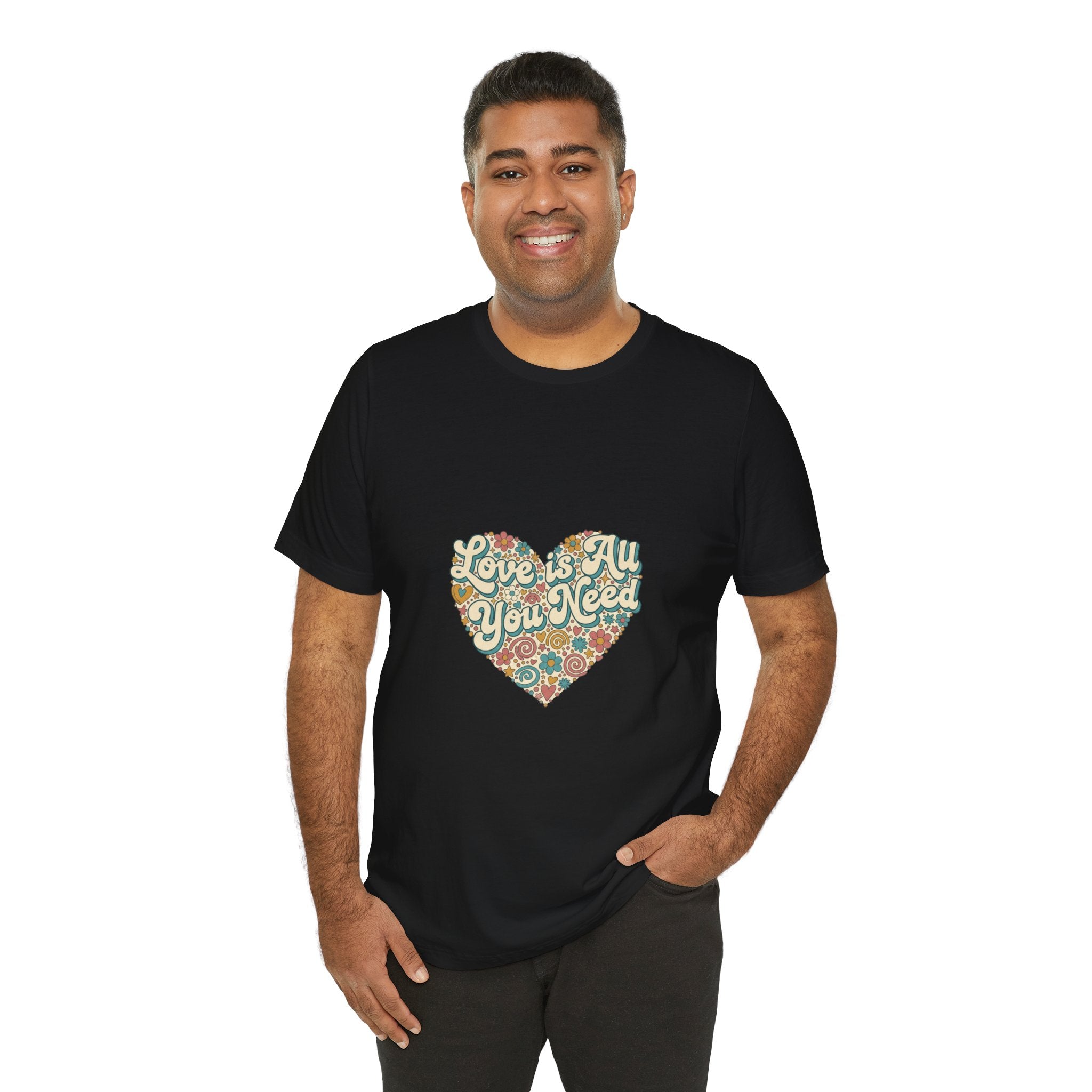 Love Is All You Need Heart Tee