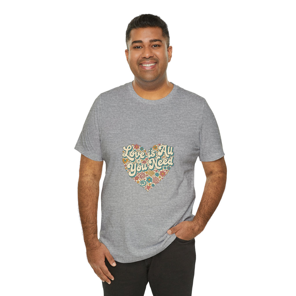 Love Is All You Need Heart Tee