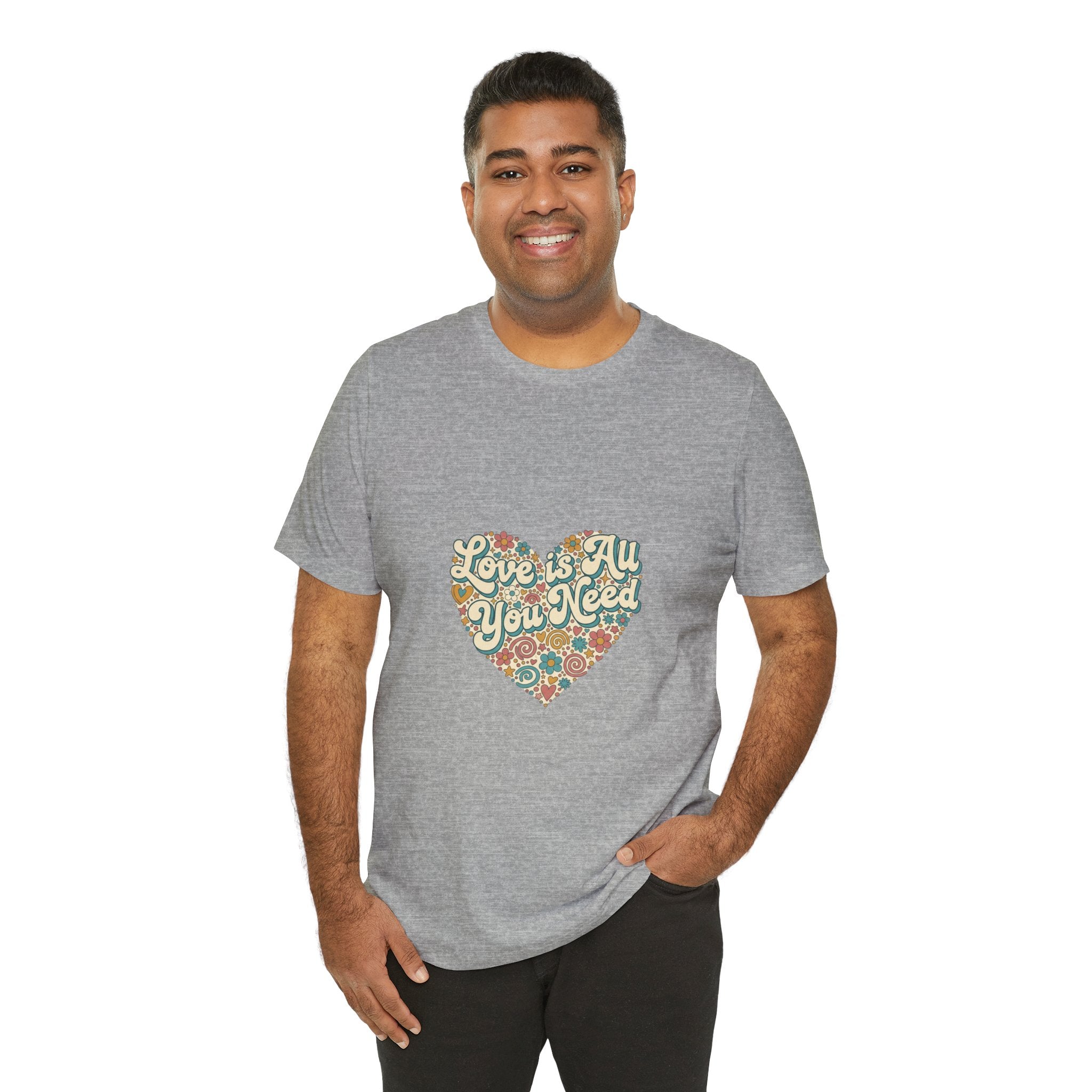 Love Is All You Need Heart Tee