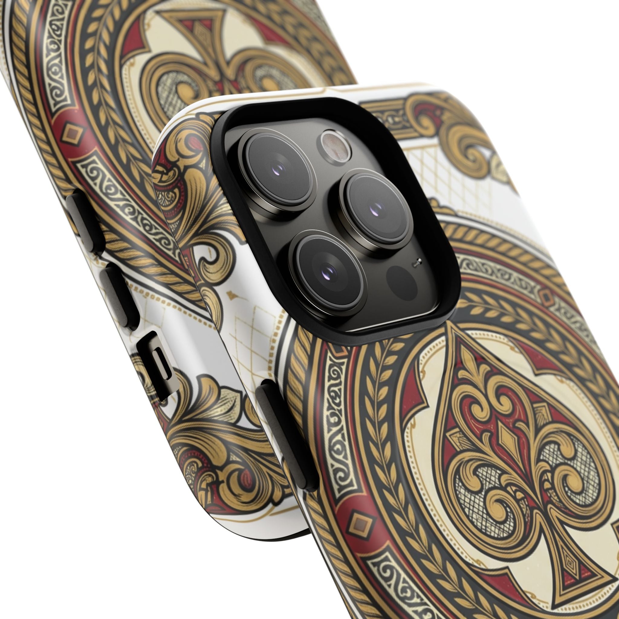 Ornate Ace of Spades Magnetic Tough Case