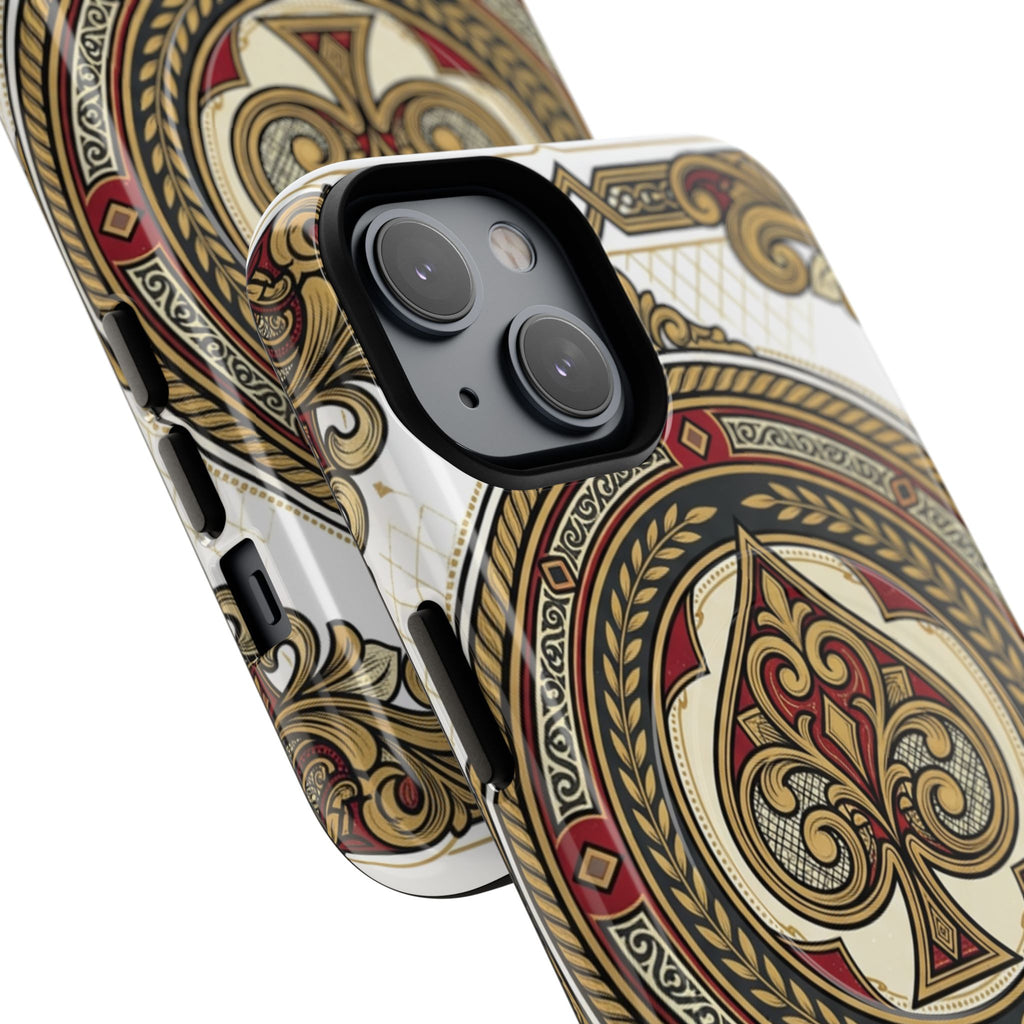 Ornate Ace of Spades Magnetic Tough Case