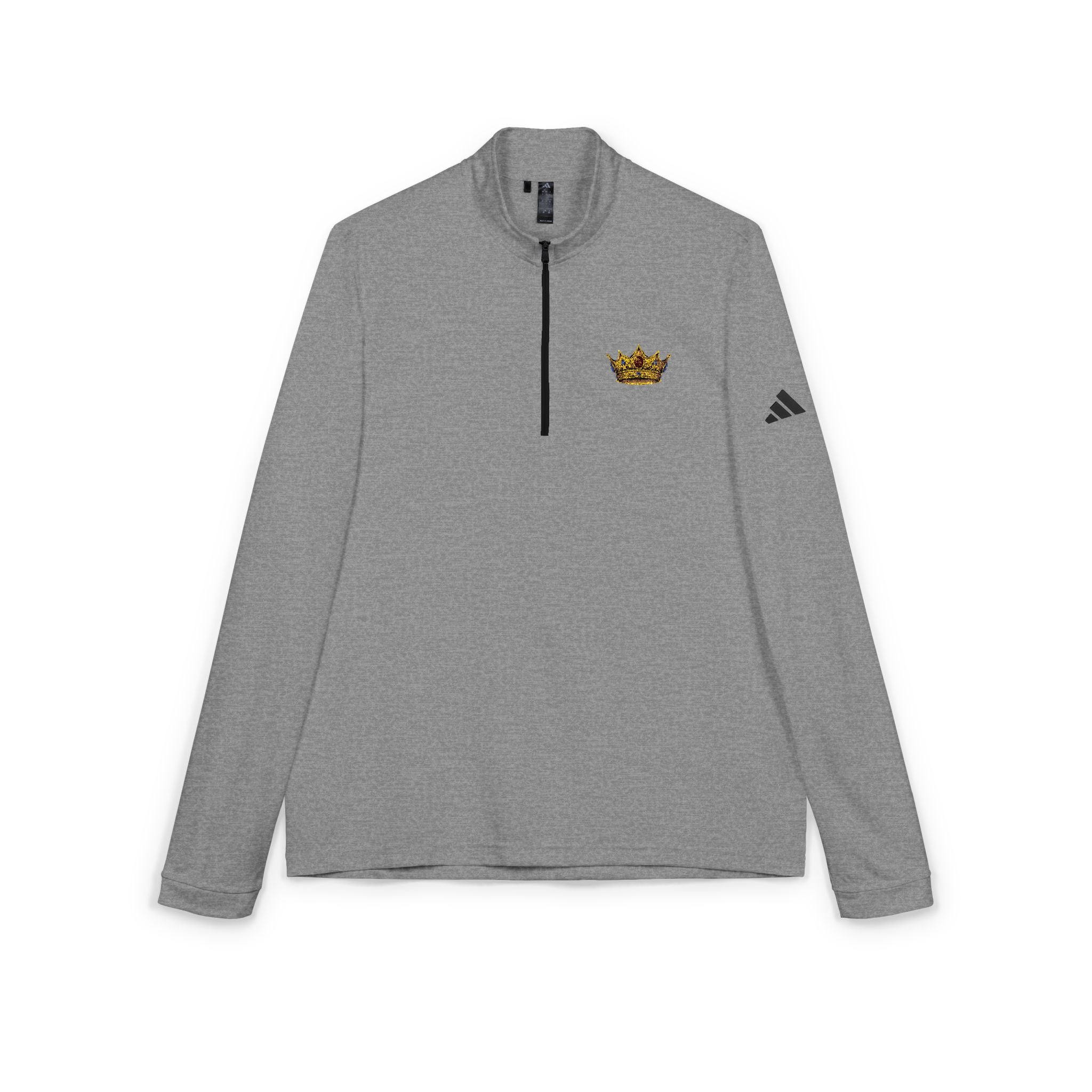 Adidas Embroidered Zip Pullover