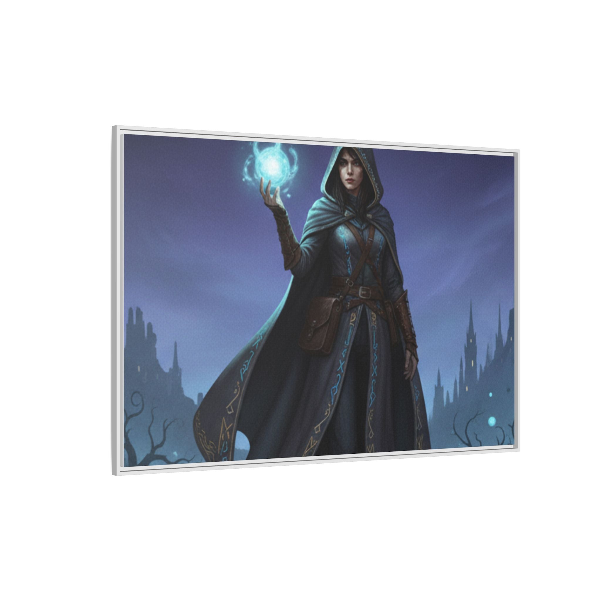 Framed Matte Canvas Wall Art