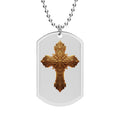 Necklace — Religious Pendant Gold Cross