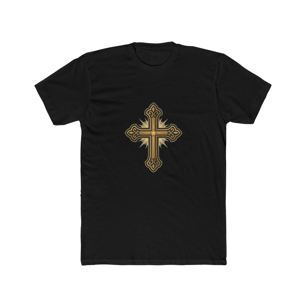 Gold Ornate Cross T-Shirt