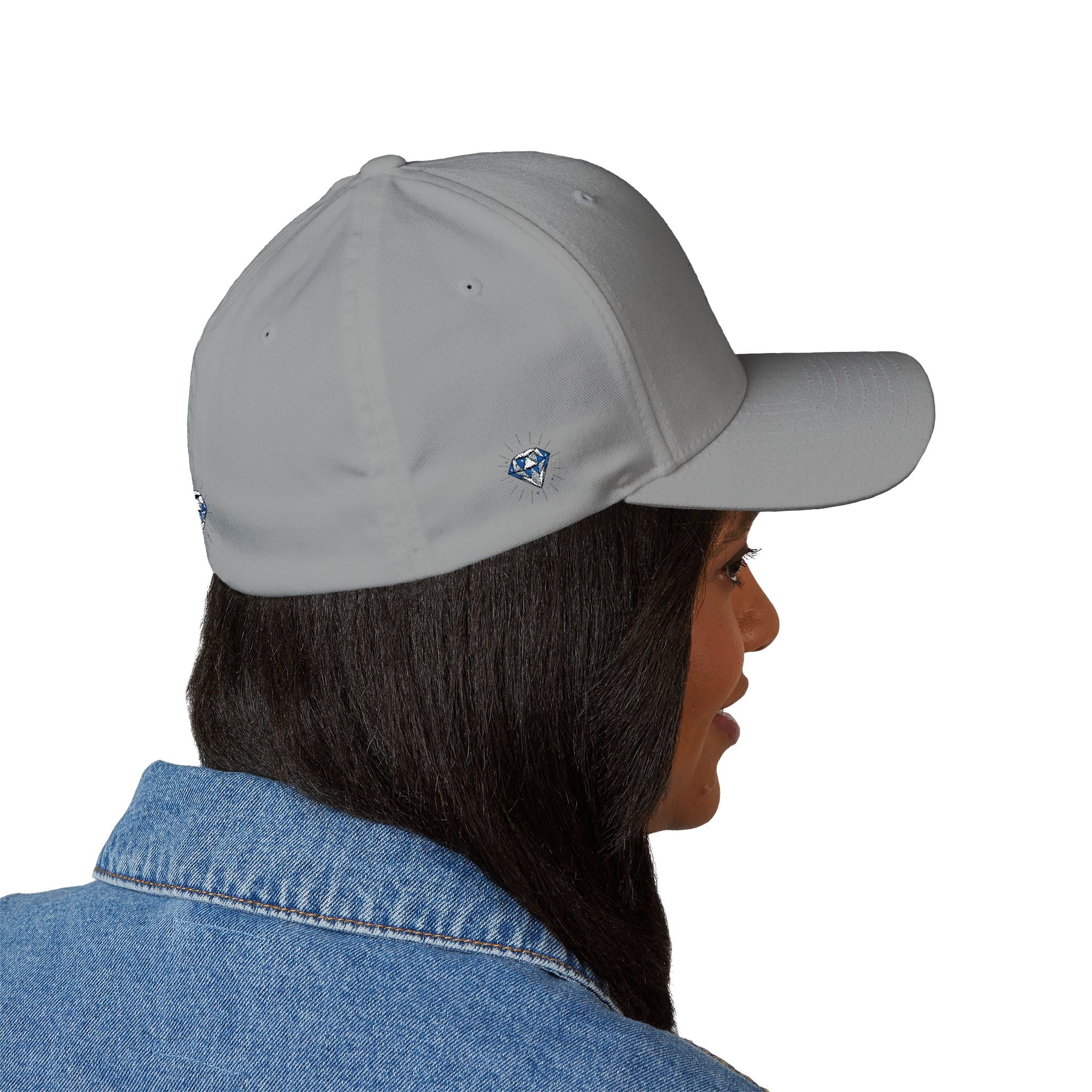 Diamond Sparkle Embroidered Cap