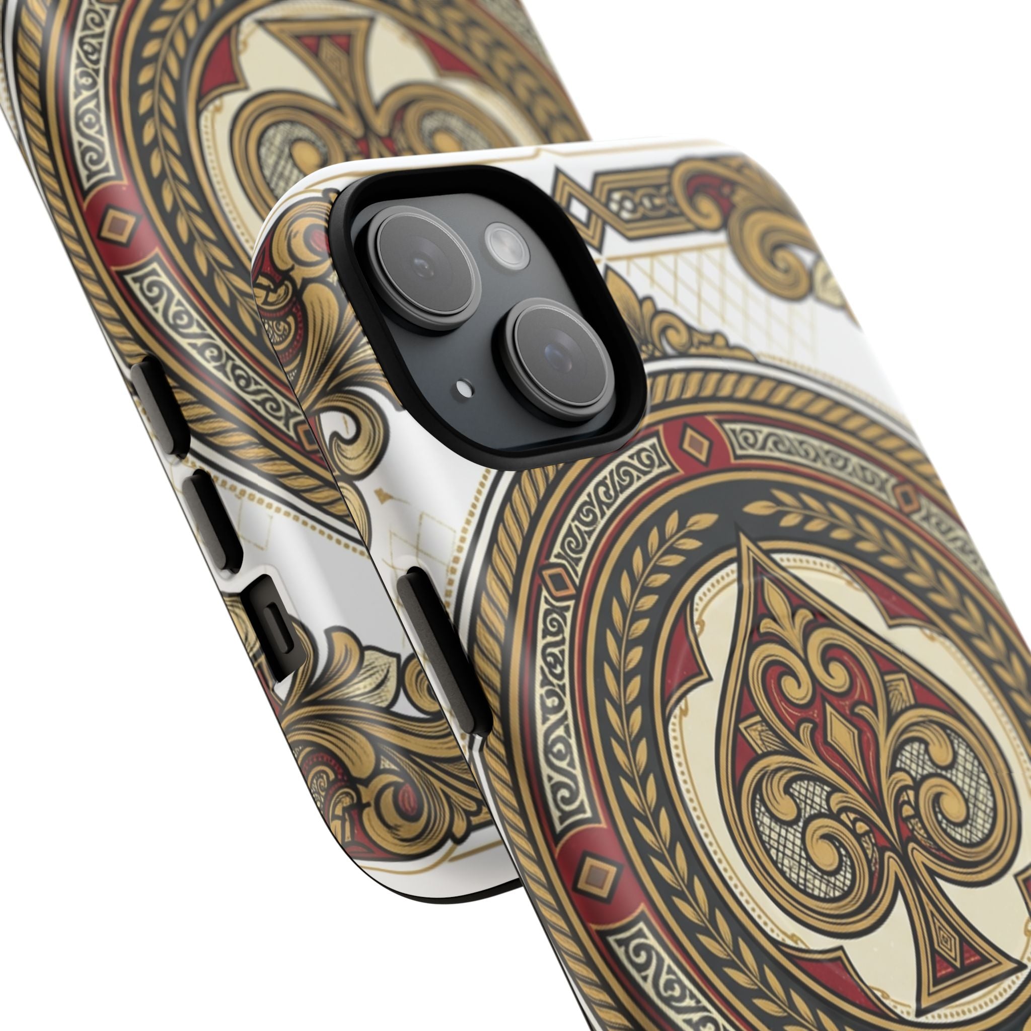 Ornate Ace of Spades Magnetic Tough Case