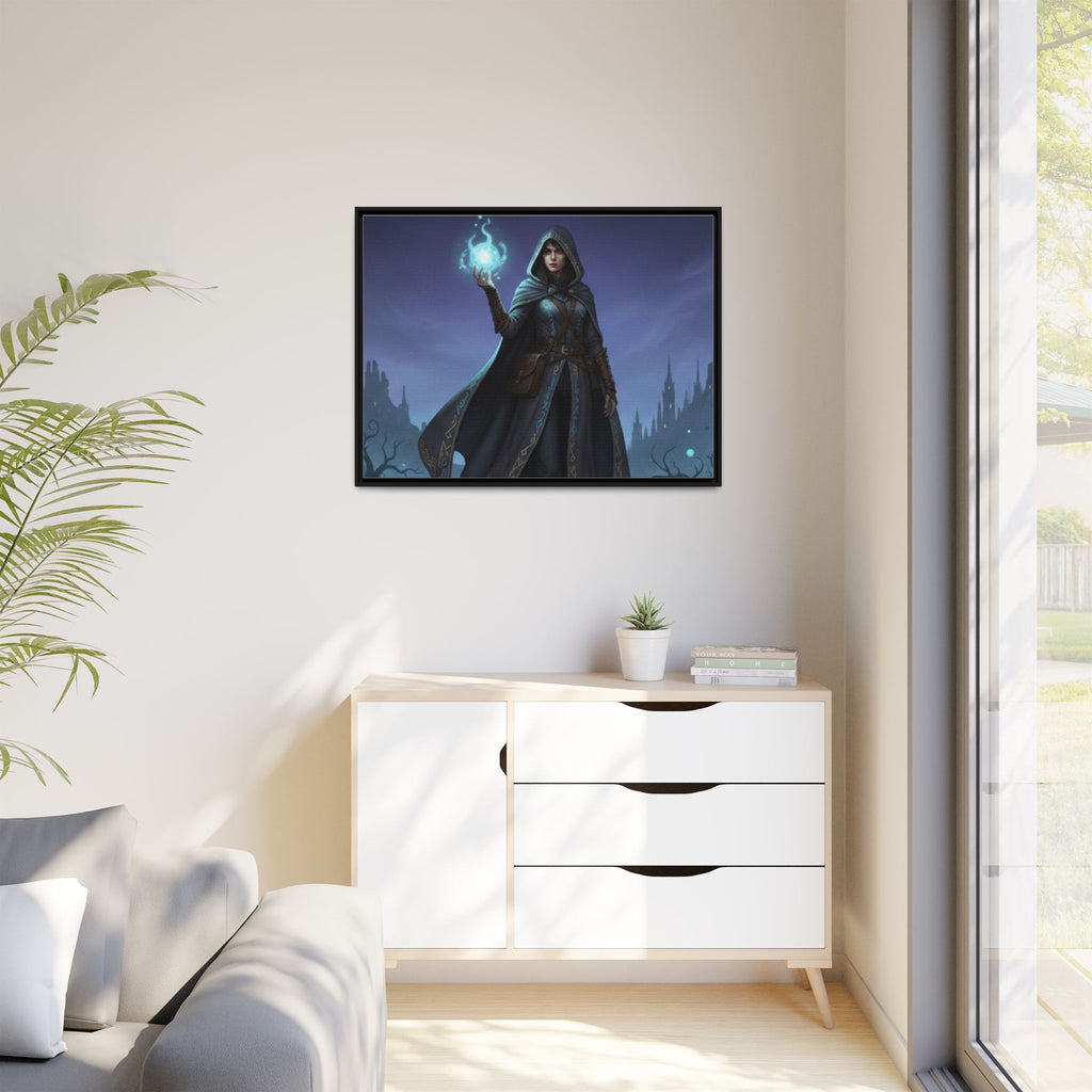 Framed Matte Canvas Wall Art