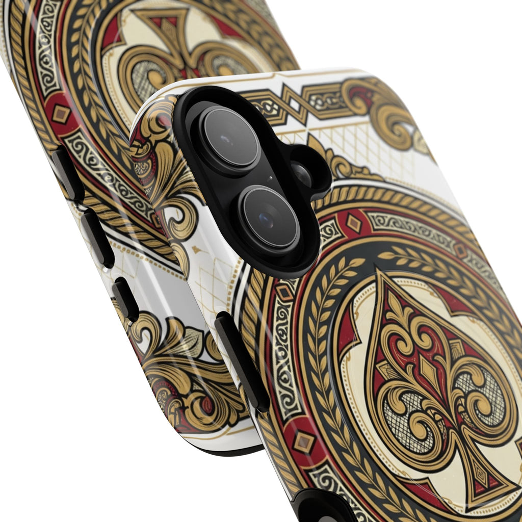 Ornate Ace of Spades Magnetic Tough Case