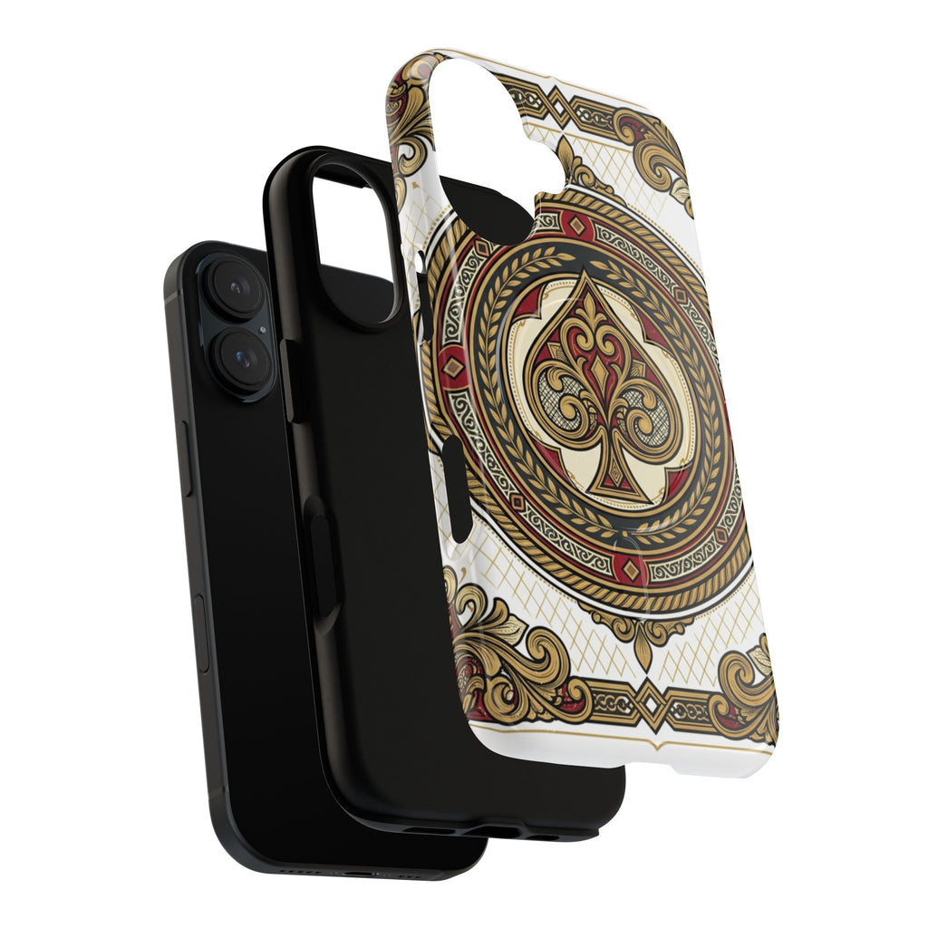 Ornate Ace of Spades Magnetic Tough Case