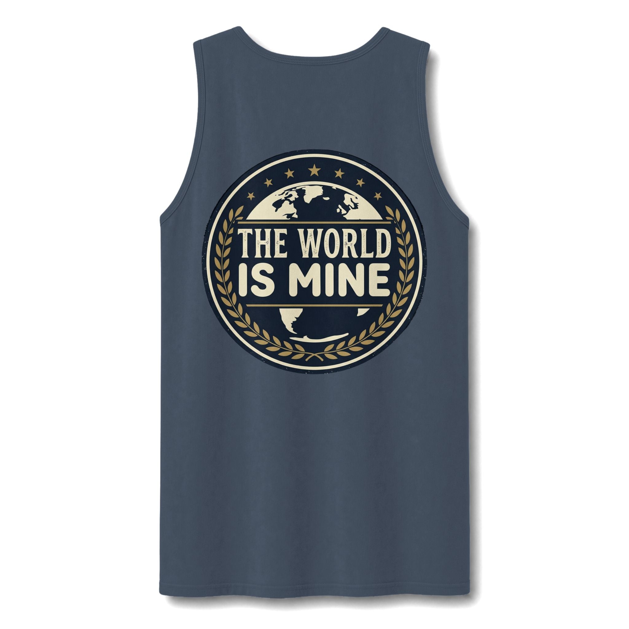 Unisex Tank Top — "The World Is Mine"