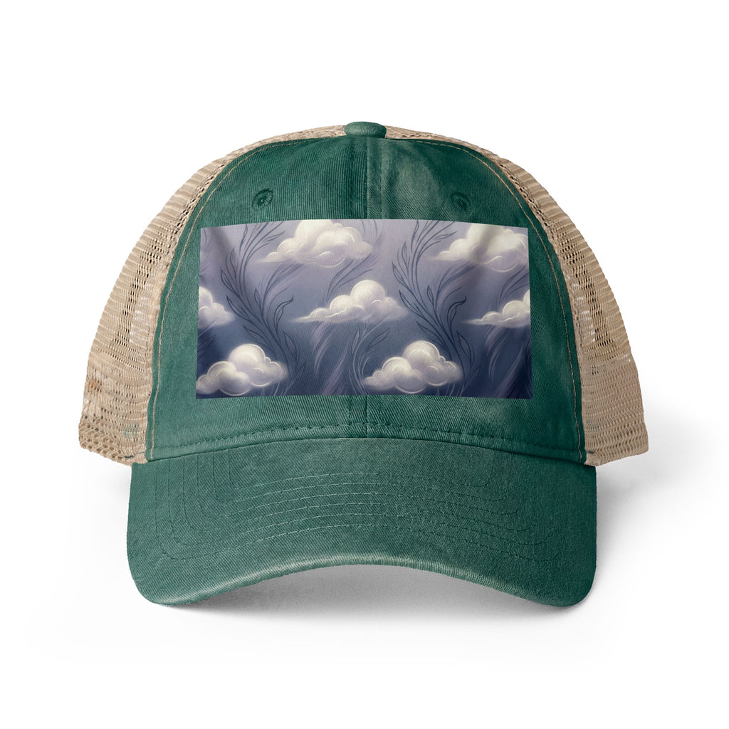Women's Washed Mesh-Back Cap