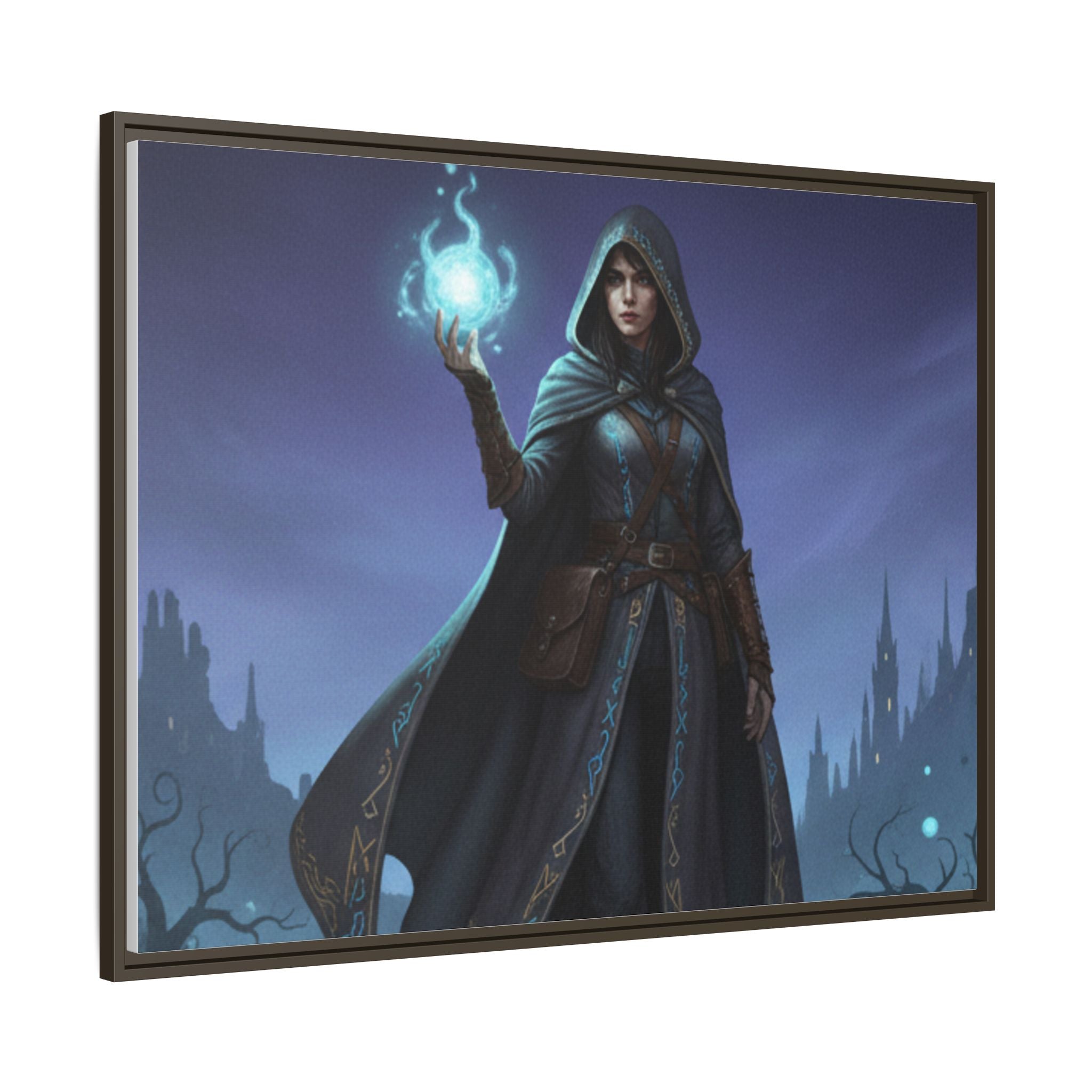Framed Matte Canvas Wall Art