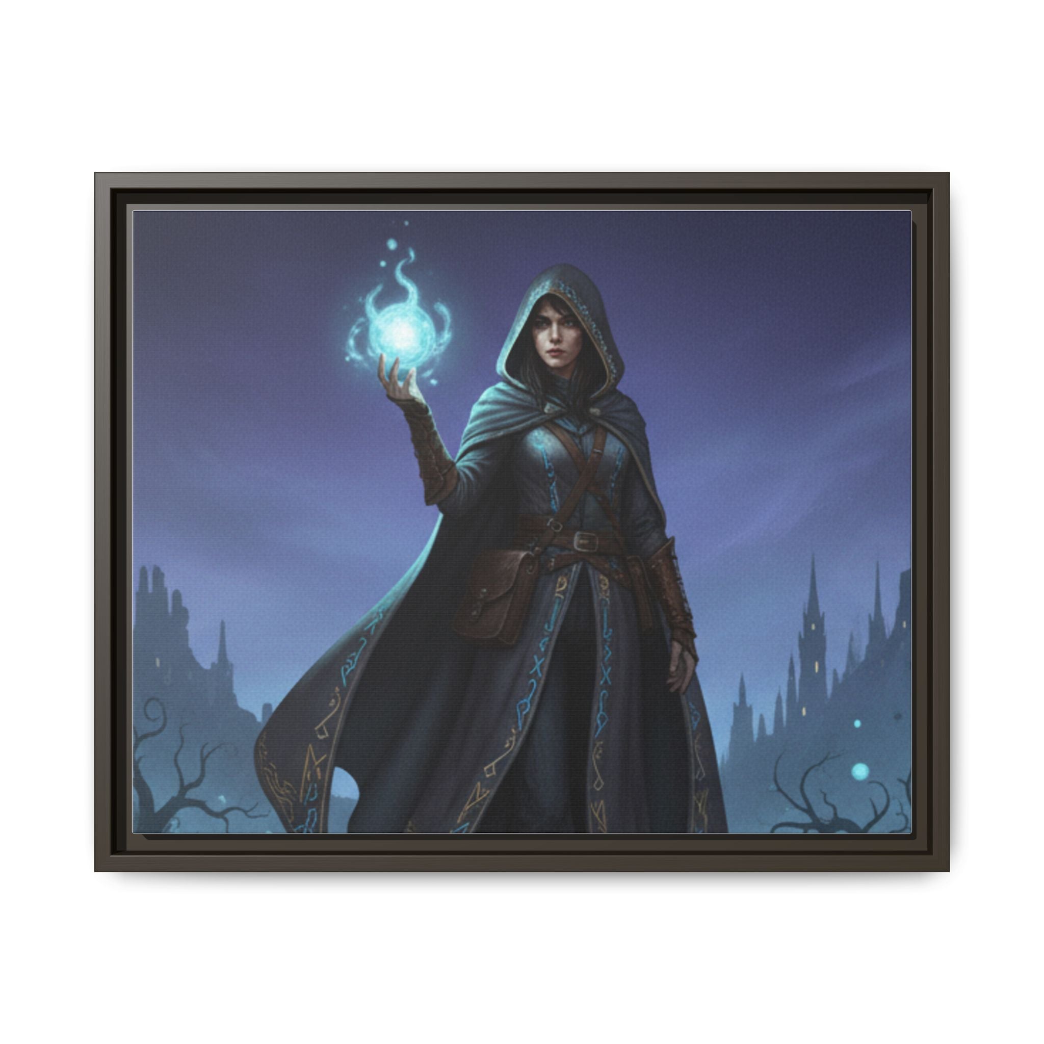 Framed Matte Canvas Wall Art