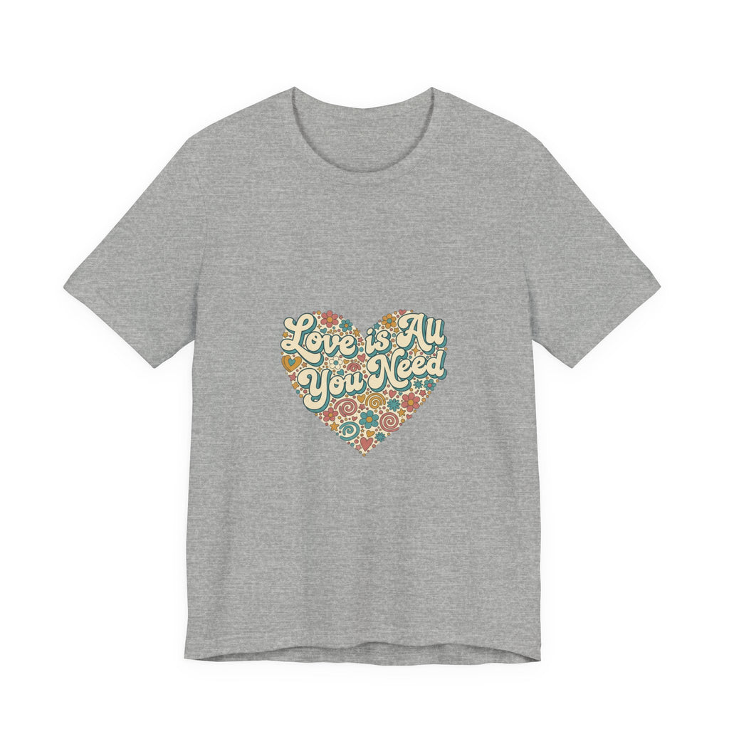 Love Is All You Need Heart Tee