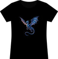 Blue Fantasy Dragon T-Shirt
