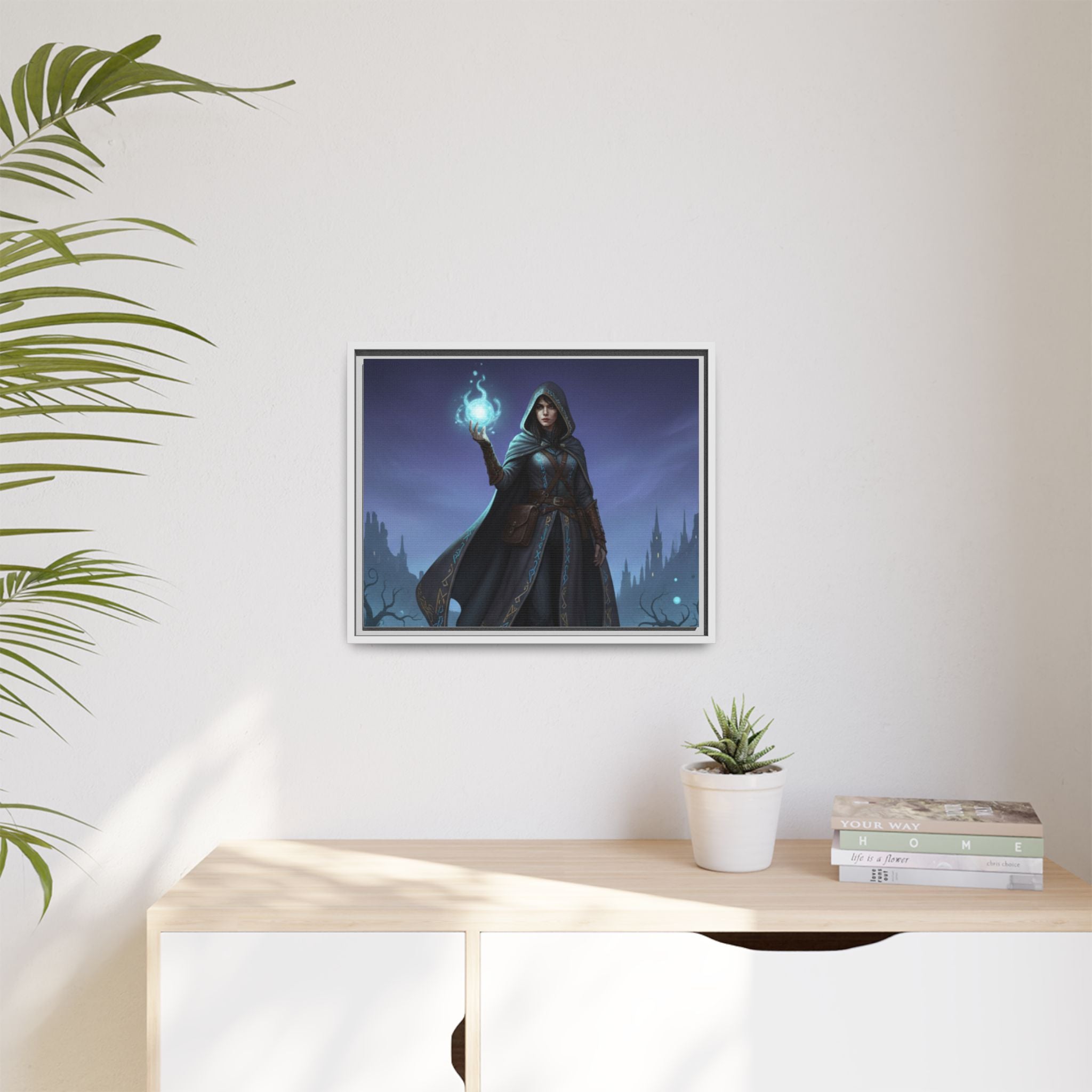 Framed Matte Canvas Wall Art