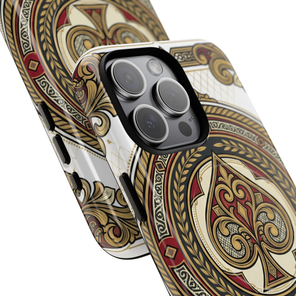 Ornate Ace of Spades Magnetic Tough Case