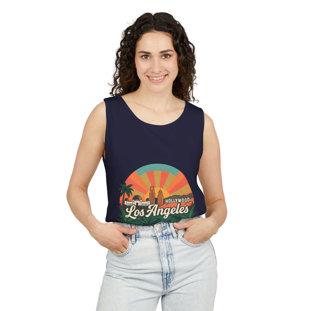 Los Angeles Retro Sunset Tank Top