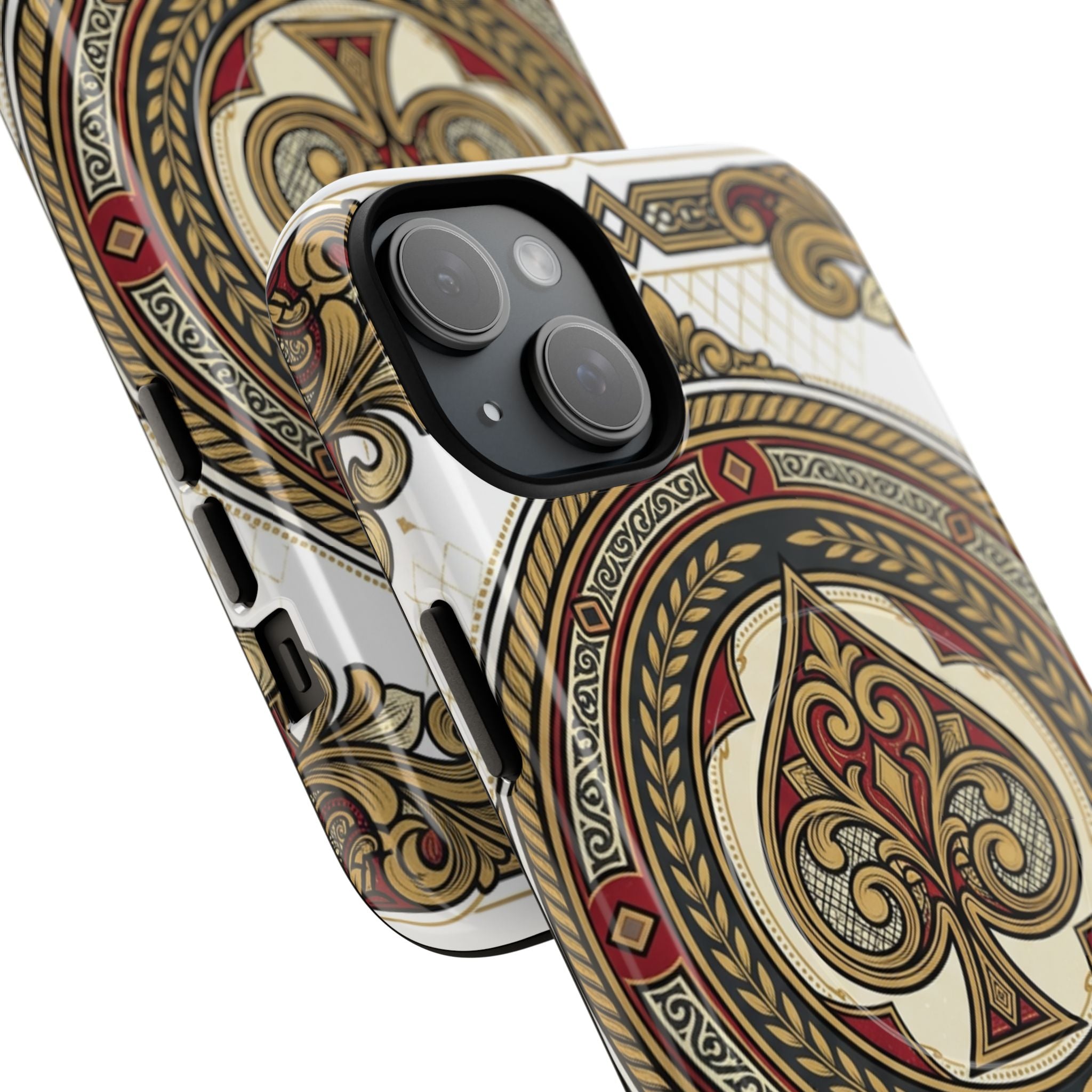 Ornate Ace of Spades Magnetic Tough Case