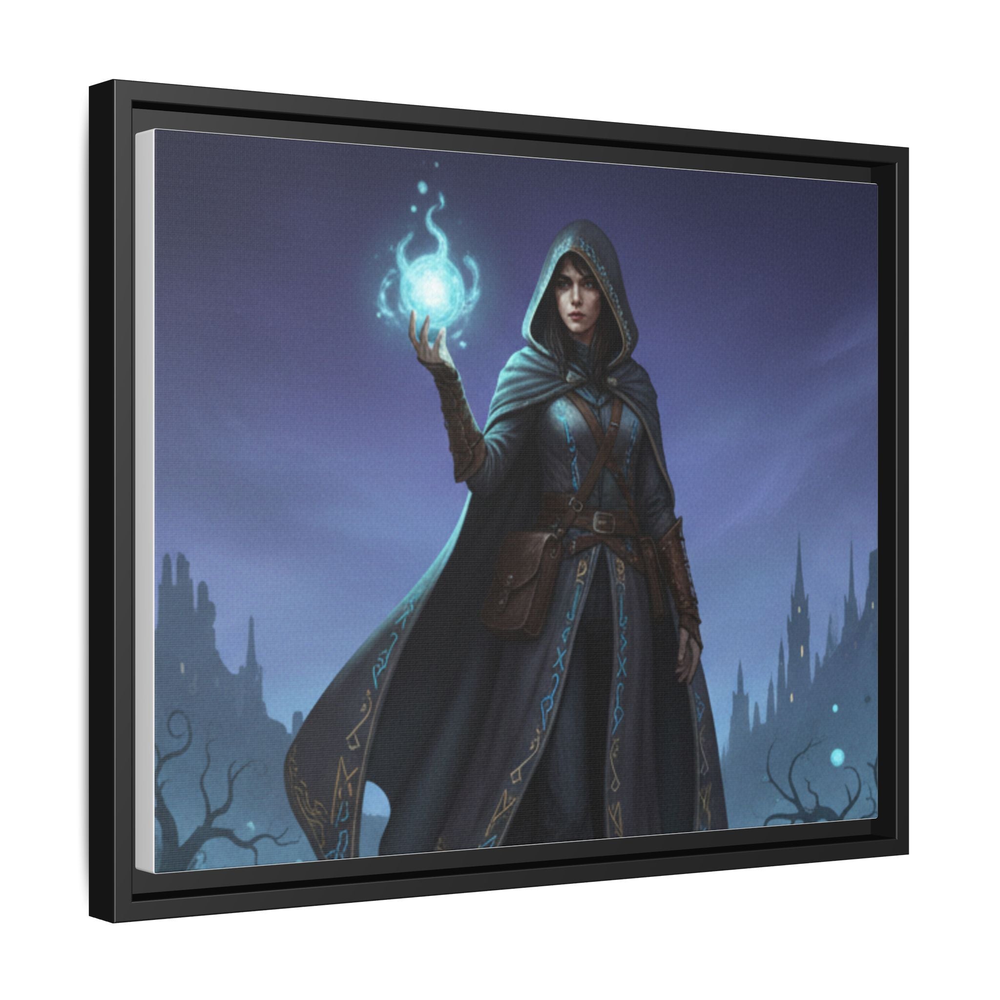 Framed Matte Canvas Wall Art