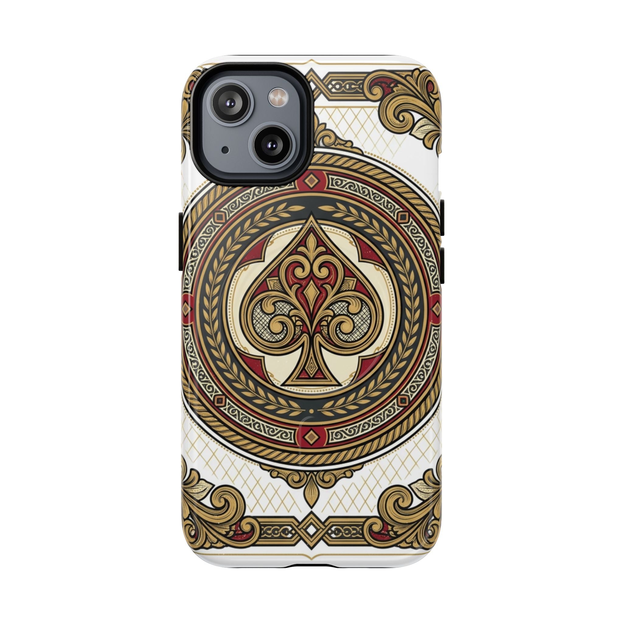 Ornate Ace of Spades Magnetic Tough Case