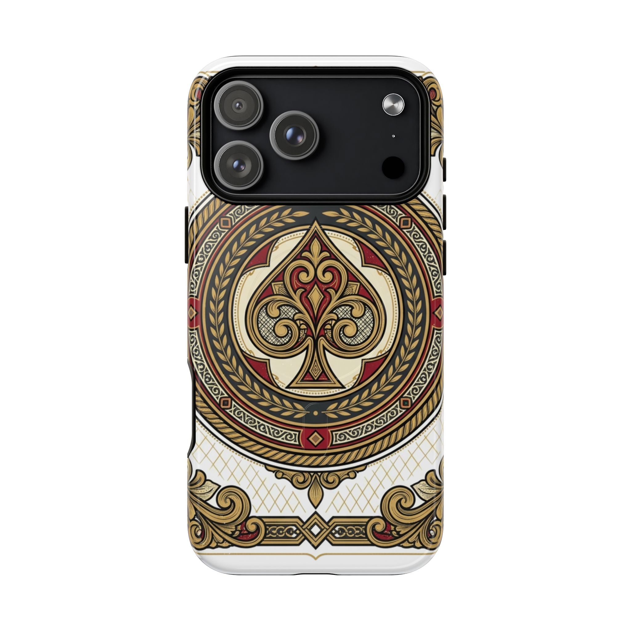 Ornate Ace of Spades Magnetic Tough Case