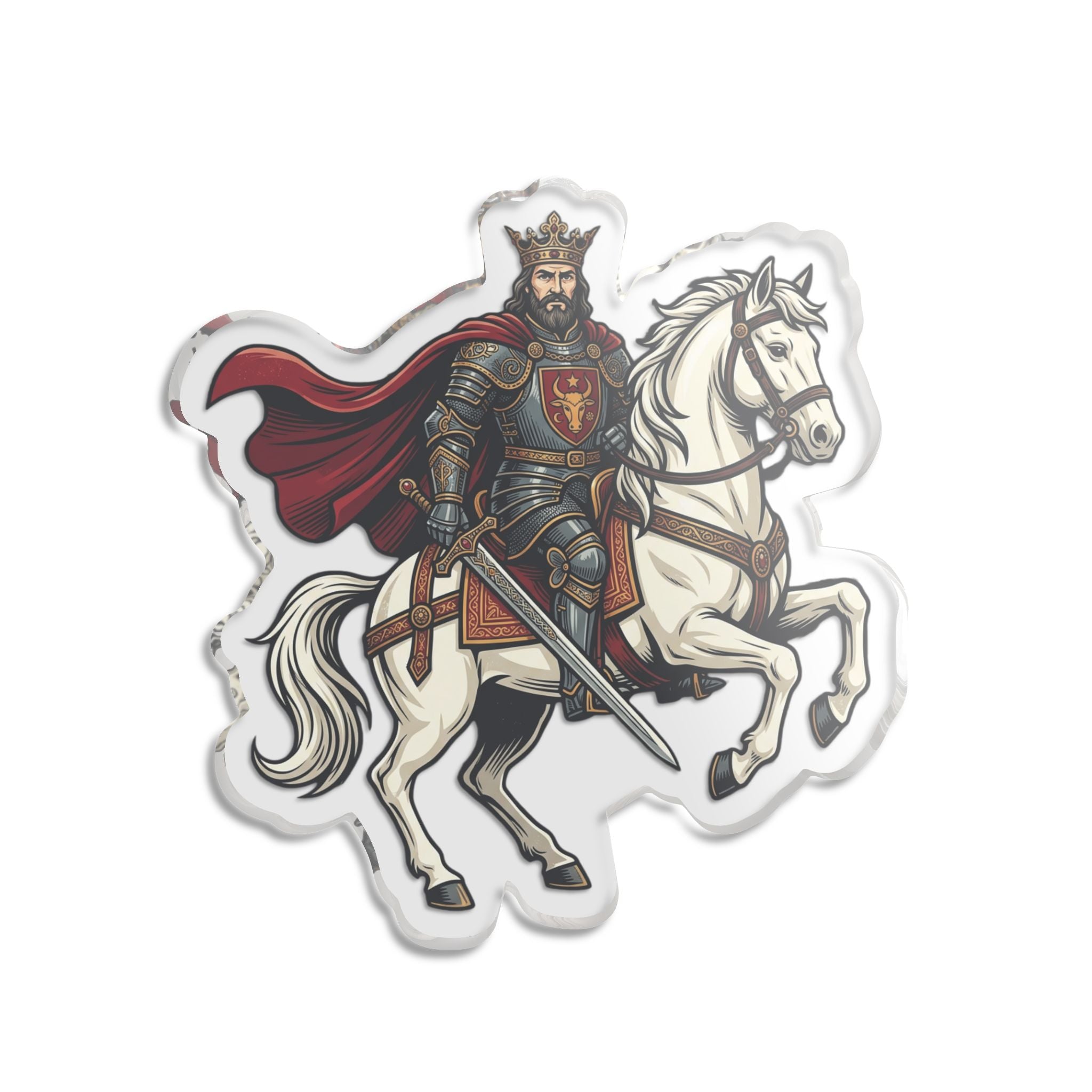 Stefan the Great — Lord of Moldavia Acrylic Statue