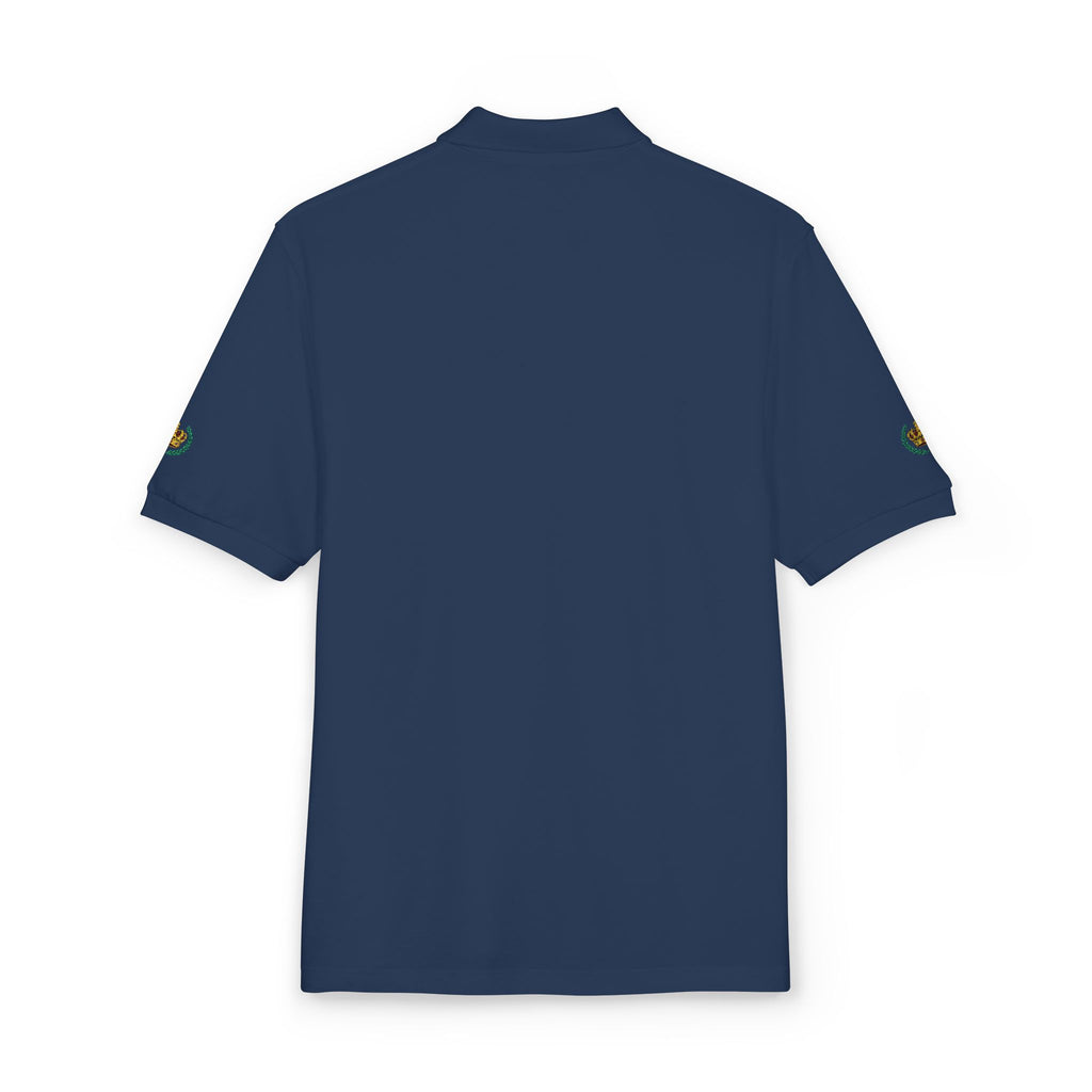 Embroidered Crest Polo Shirt