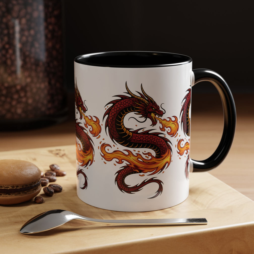 Fire Dragon Coffee Mug — Ceramic Mug (11/15 oz)