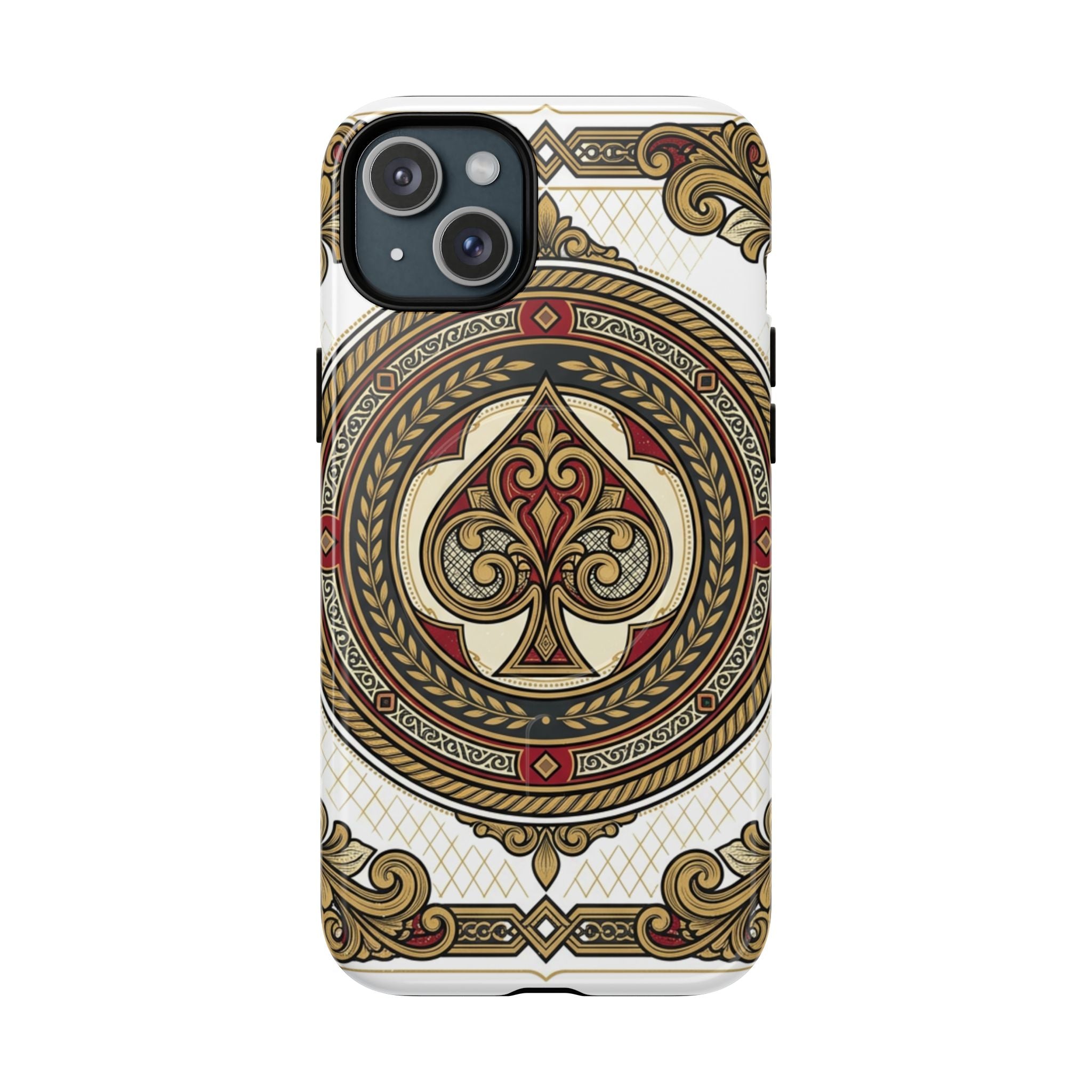 Ornate Ace of Spades Magnetic Tough Case