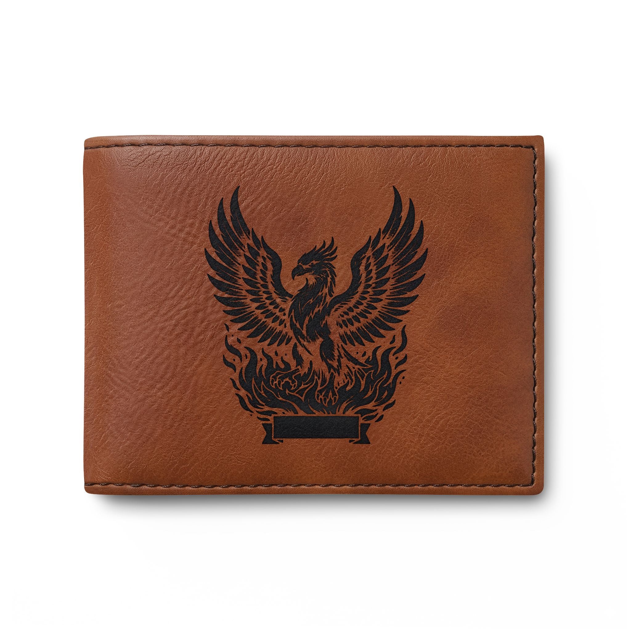 Embroidered Phoenix Wallet