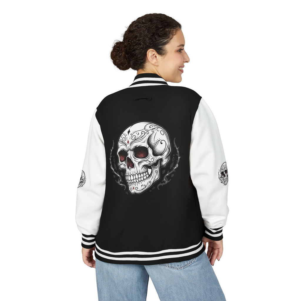 Baseball Jacket — Retro Skull